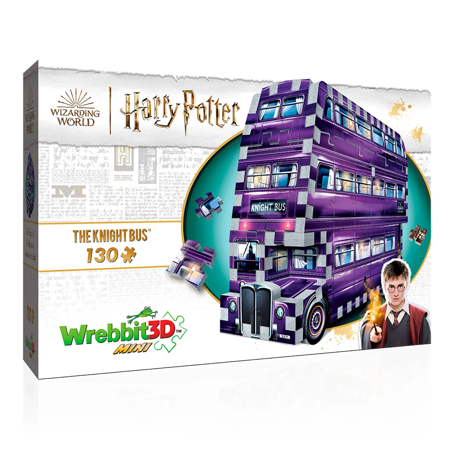 Der fahrende Ritter MINI Harry Potter/Knight Bus MINI Harry Potter 130 pcs. Der fahrende Ritter MINI Harry Potter/Knight Bus MINI Harry Potter 130 pcs.-Wrebbit-3D Puzzles