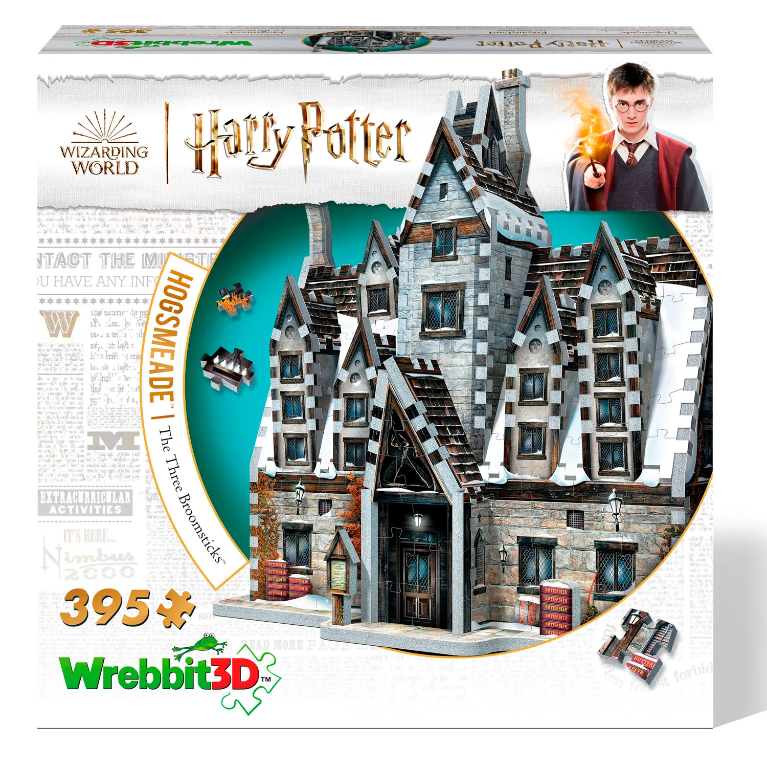 Hogsmeade Gasthaus Die drei Besen Harry Potter /The three broomstic 395 pcs. Hogsmeade Gasthaus Die drei Besen Harry Potter /The three broomstic 395 pcs.-Wrebbit-3D Puzzles