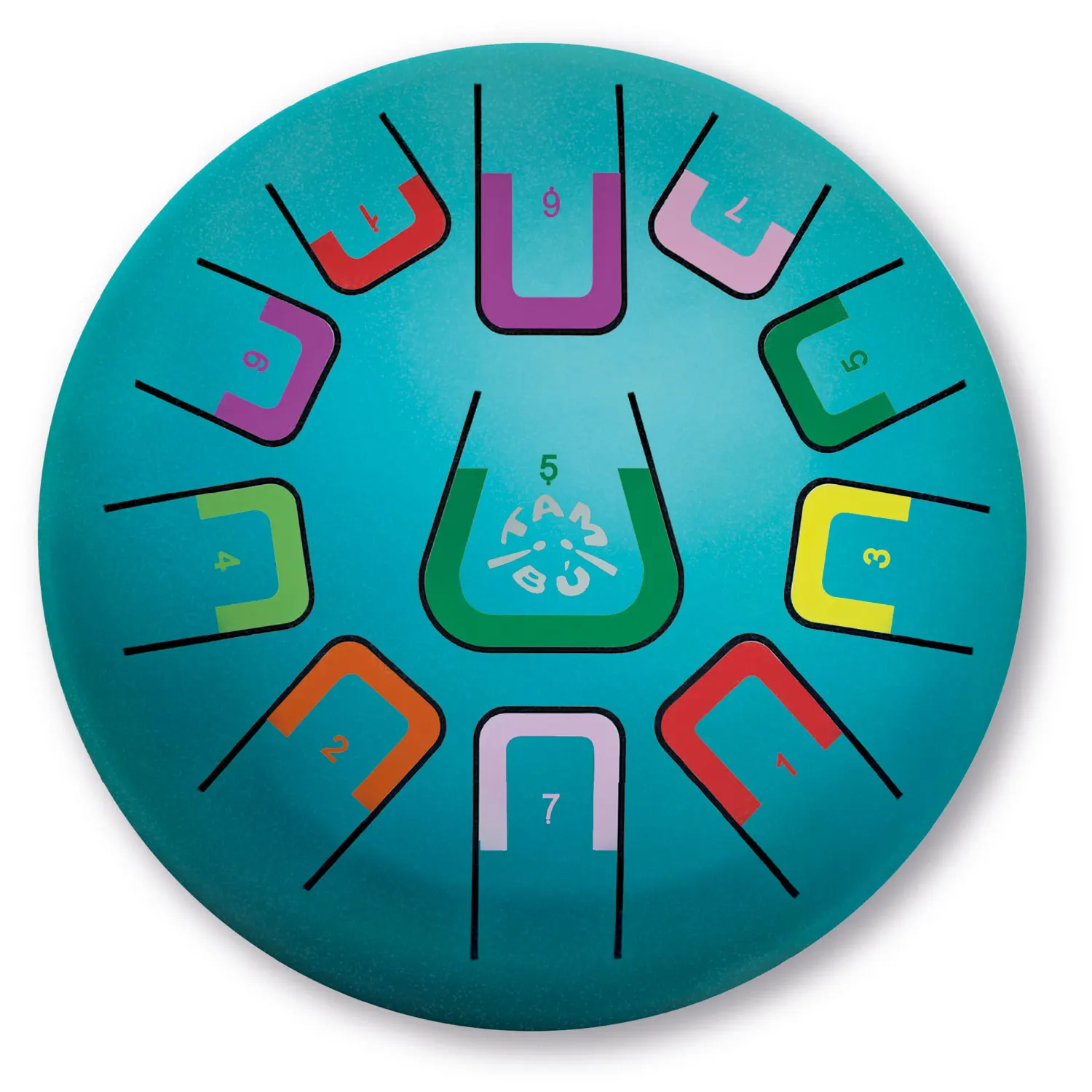 Tambu Steel Drum - Under the sea (Matt Turquoise) Tambu Steel Drum - Under the sea (Matt Turquoise)-JuegaConmigo