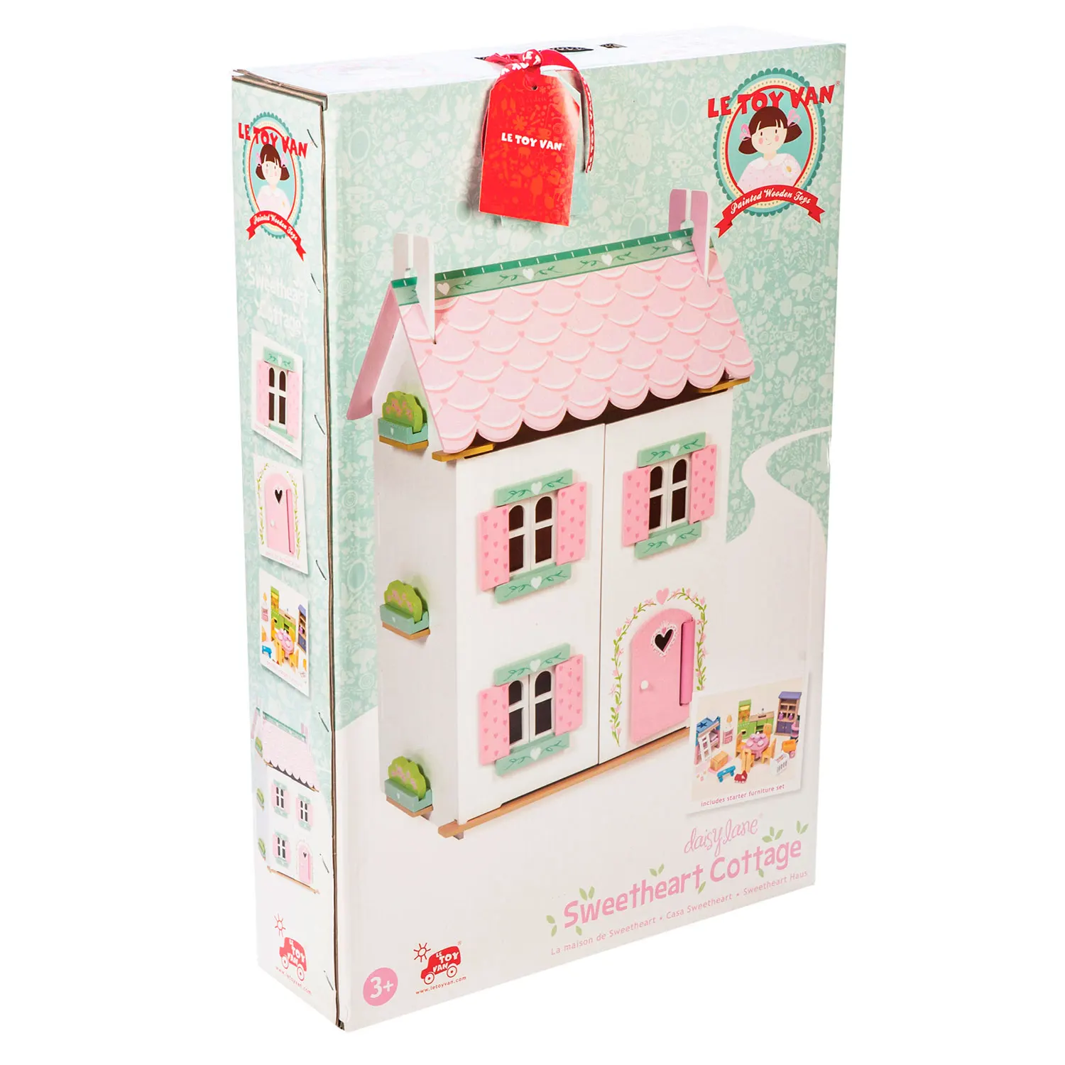 Sweetheart Häuschen (mit Möbeln) / Sweetheart Cottage (inclusive Furniture) Sweetheart Häuschen (mit Möbeln) / Sweetheart Cottage (inclusive Furniture)-Le Toy Van (LTV)