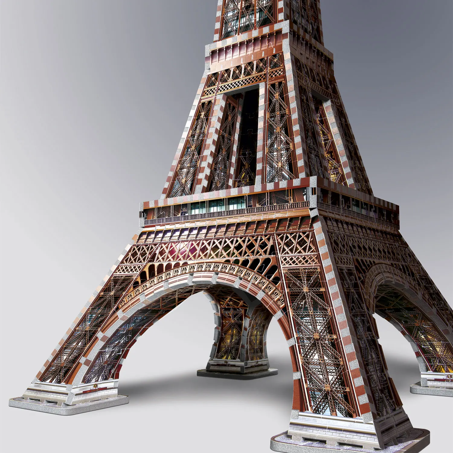 Eiffelturm - Eiffel Tower / 3D-Puzzle-Wrebbit-3D Puzzles