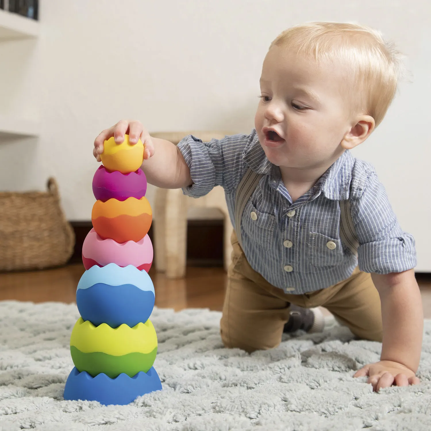 Tobbles Neo - Bau den Wackelturm Tobbles Neo - Bau den Wackelturm-TOMY