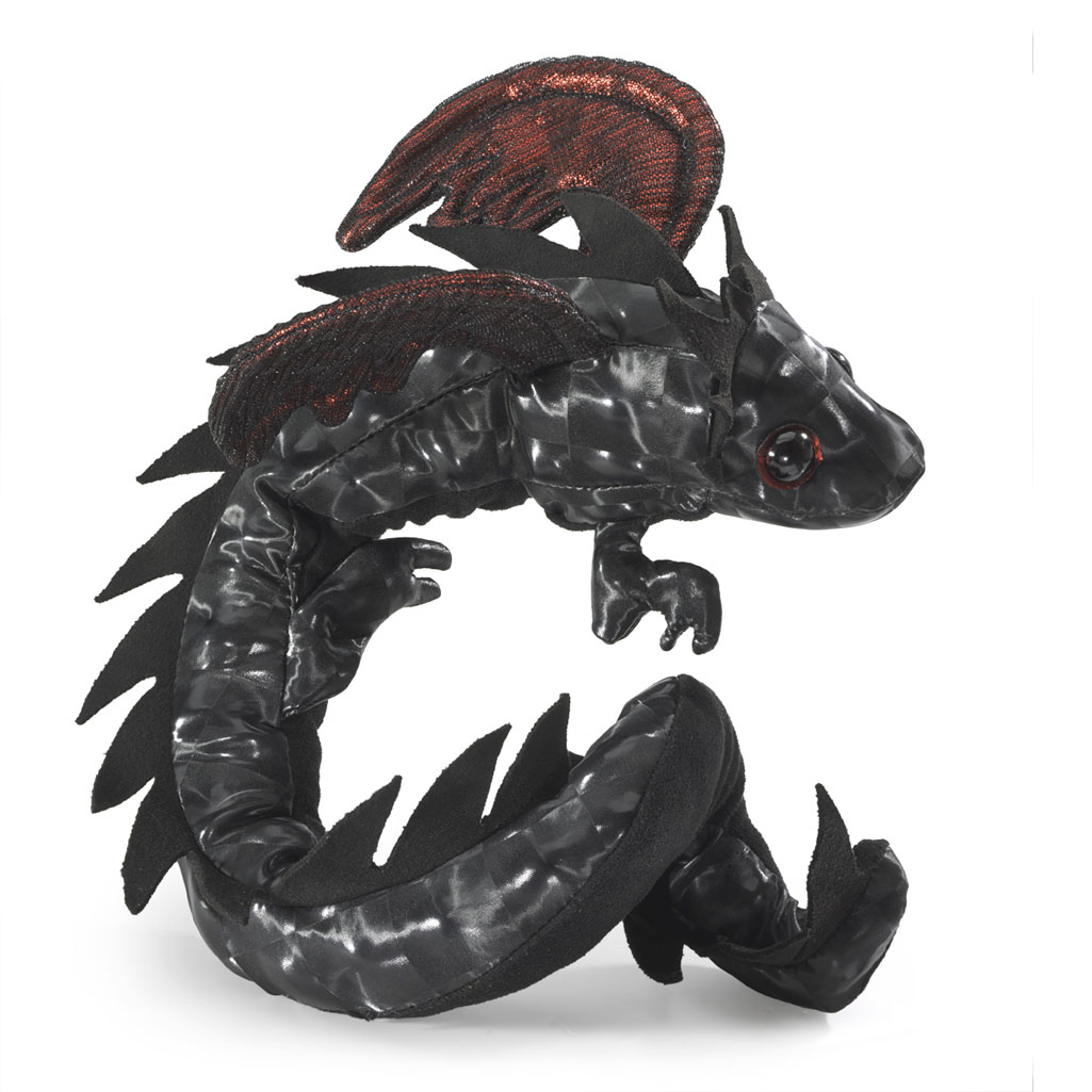 Drachen Armband schwarz / Midnight Dragon Wristlet