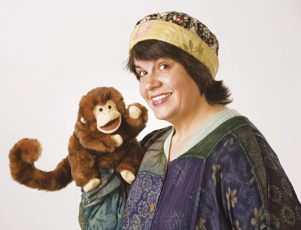 Braunes Äffchen / Monkey Braunes Äffchen / Monkey-Folkmanis® Puppets