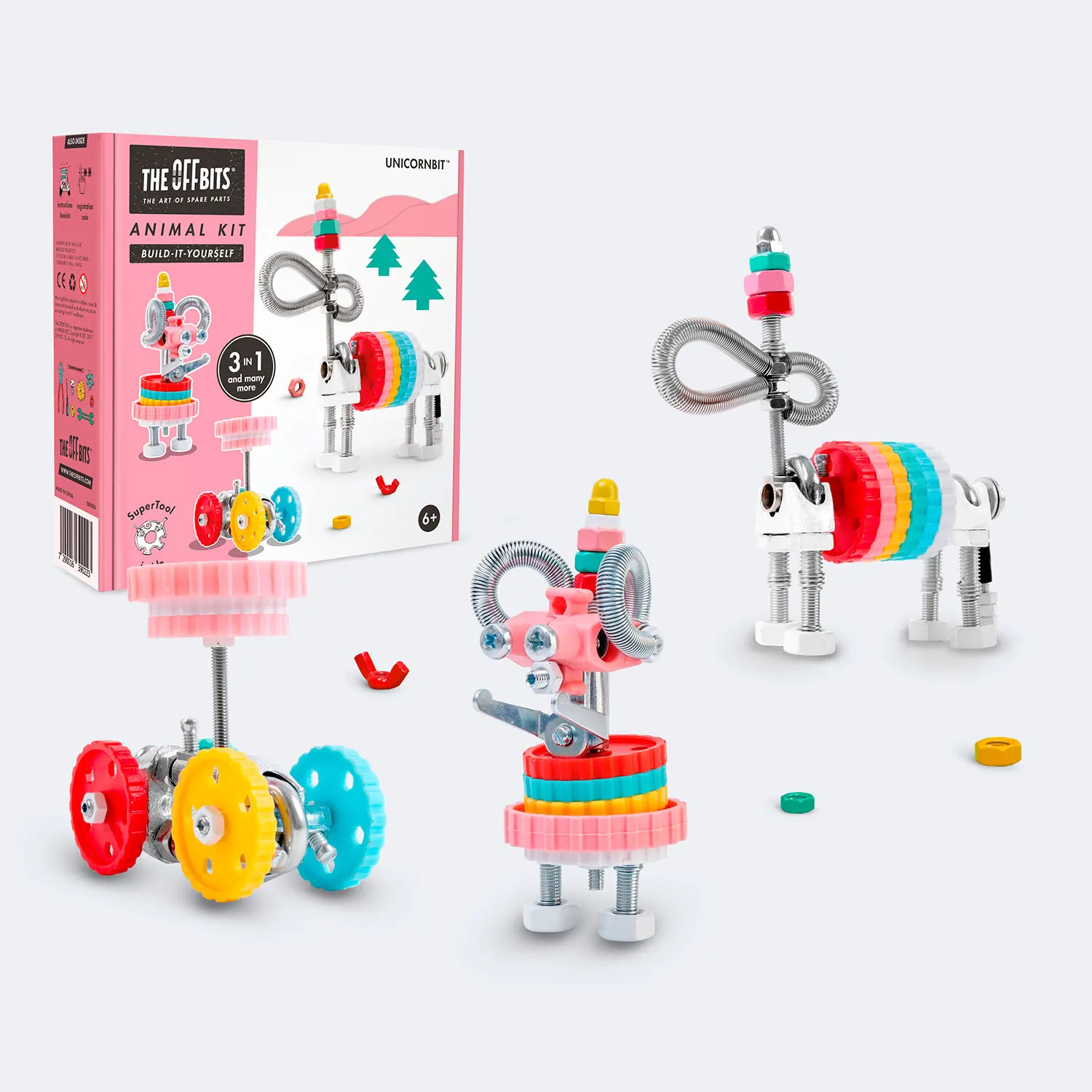 Unicorn Bit, model kit 3-in-1 w/SuperTool Unicorn Bit, model kit 3-in-1 w/SuperTool-TheOffbits