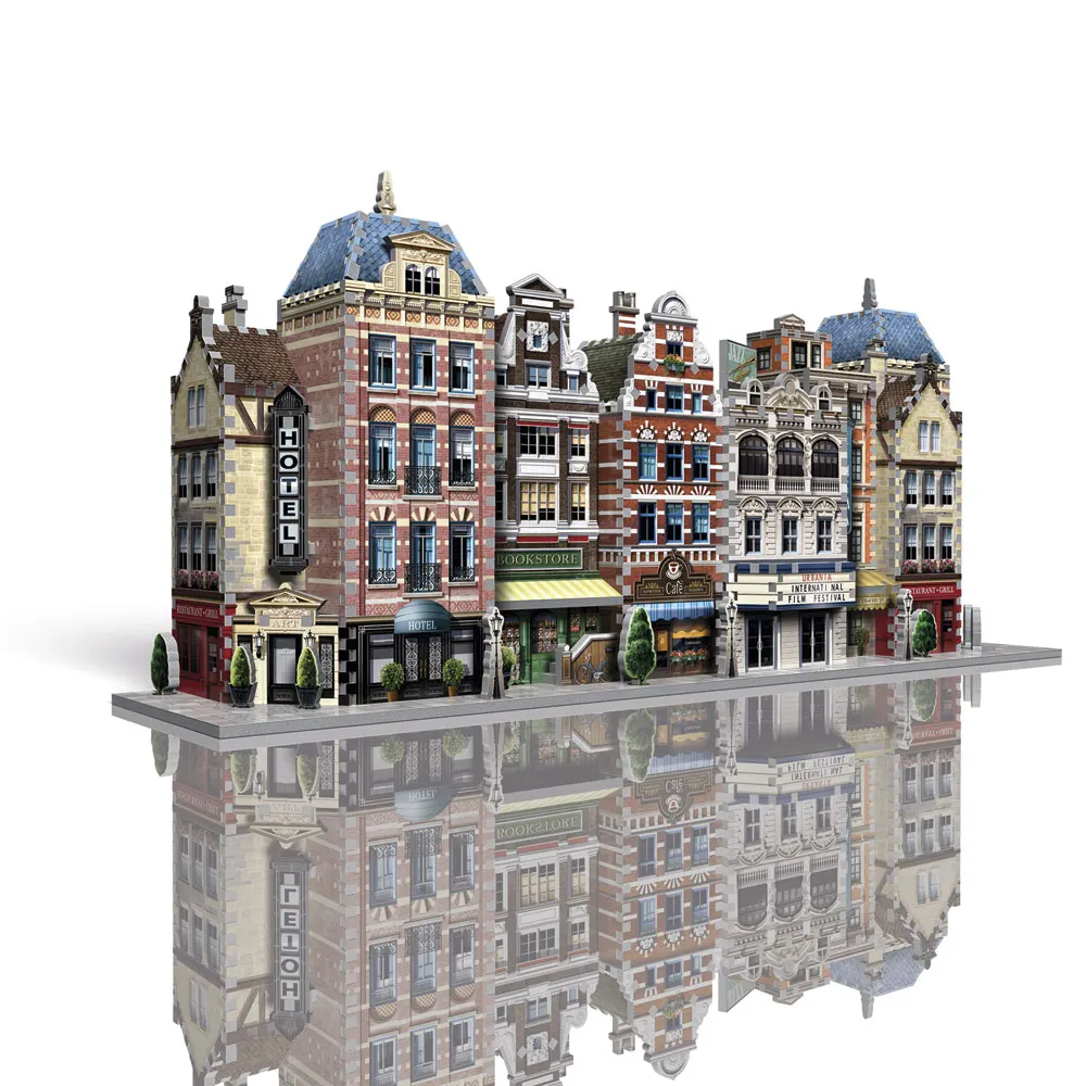 Urbania: Cafe Milano Urbania: Cafe Milano-Wrebbit-3D Puzzles