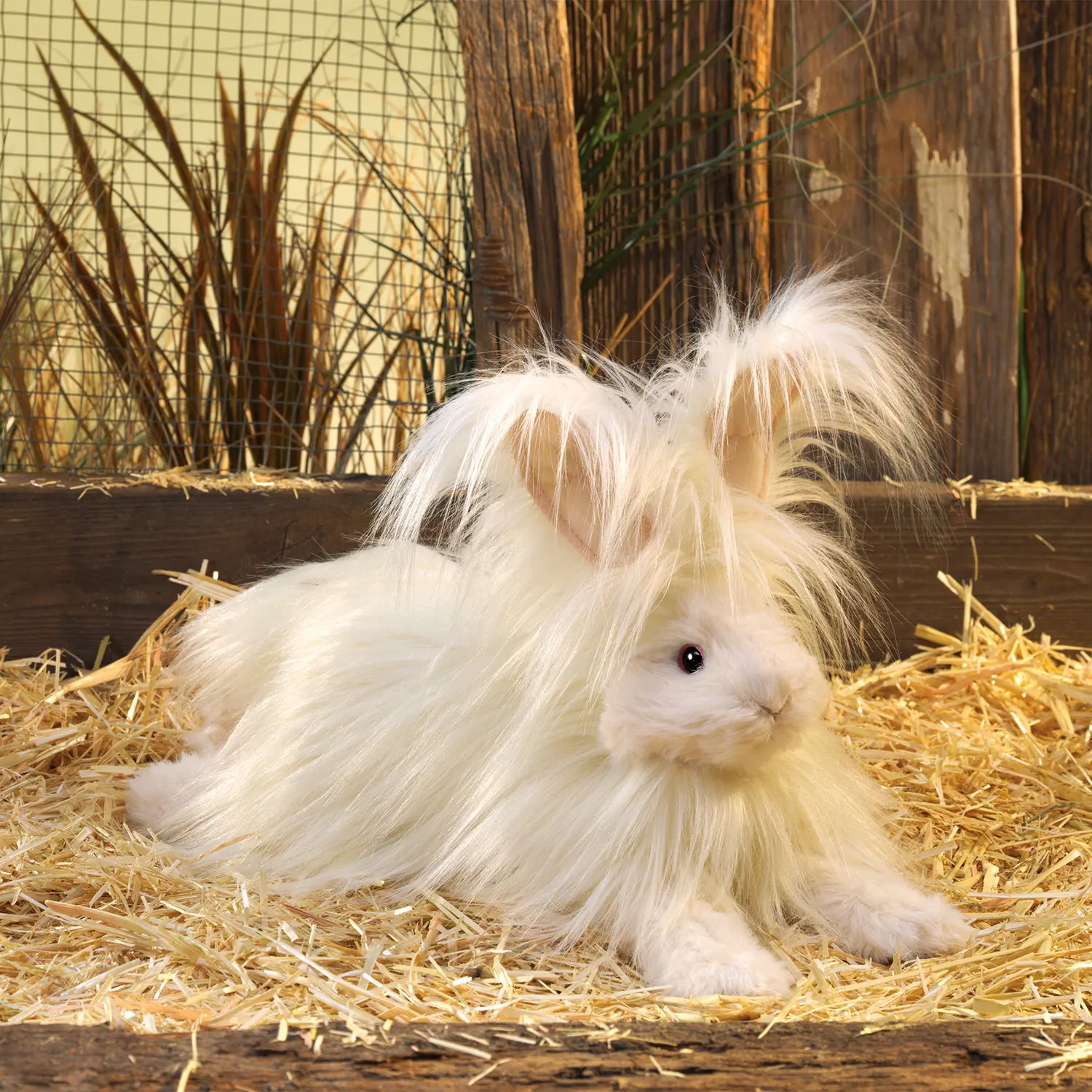 Angorakaninchen / Angora Rabbit Angorakaninchen / Angora Rabbit-Folkmanis® Handpuppen