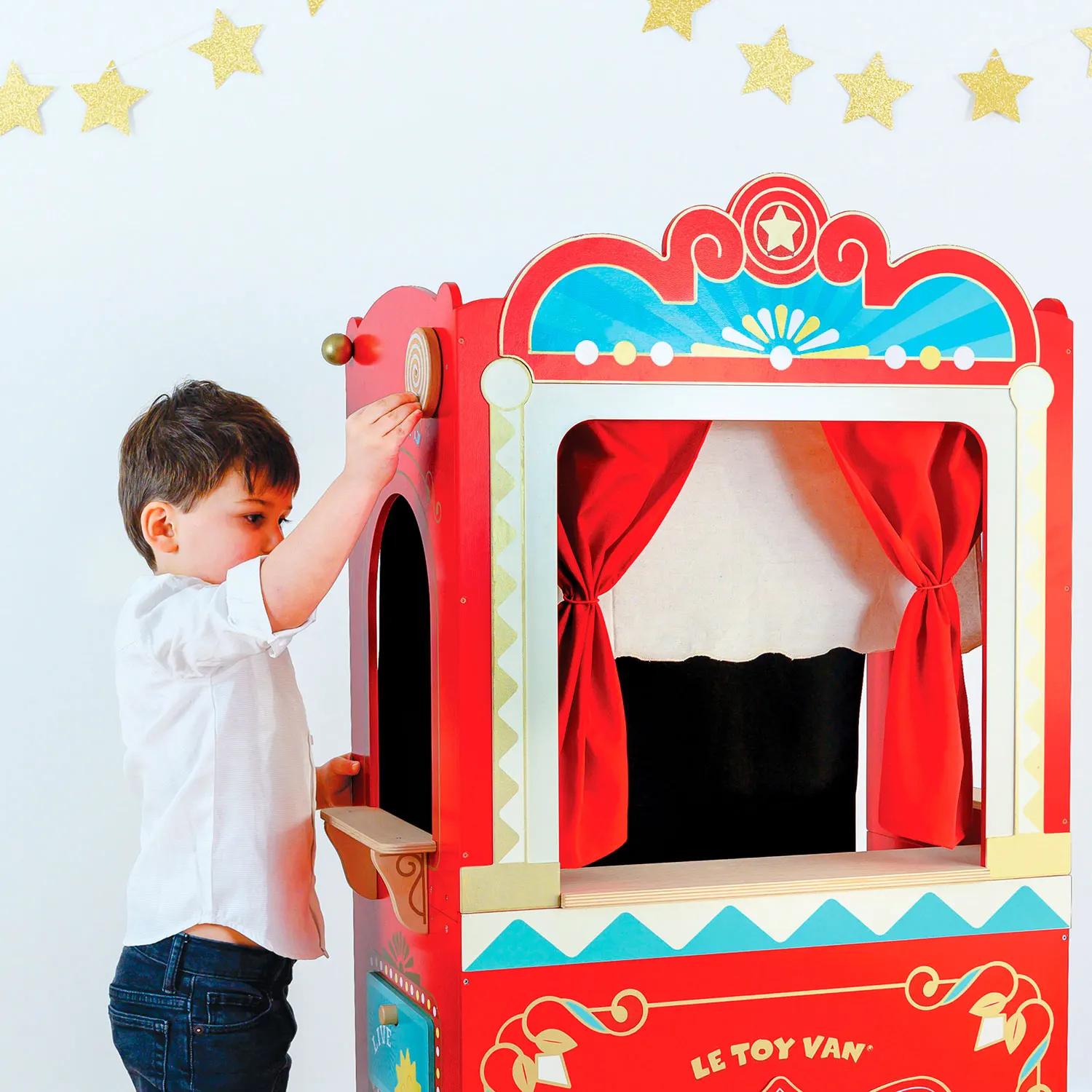 Showtime Puppentheater / Retro Toy Puppet Theatre Showtime Puppentheater / Retro Toy Puppet Theatre-Le Toy Van (LTV)