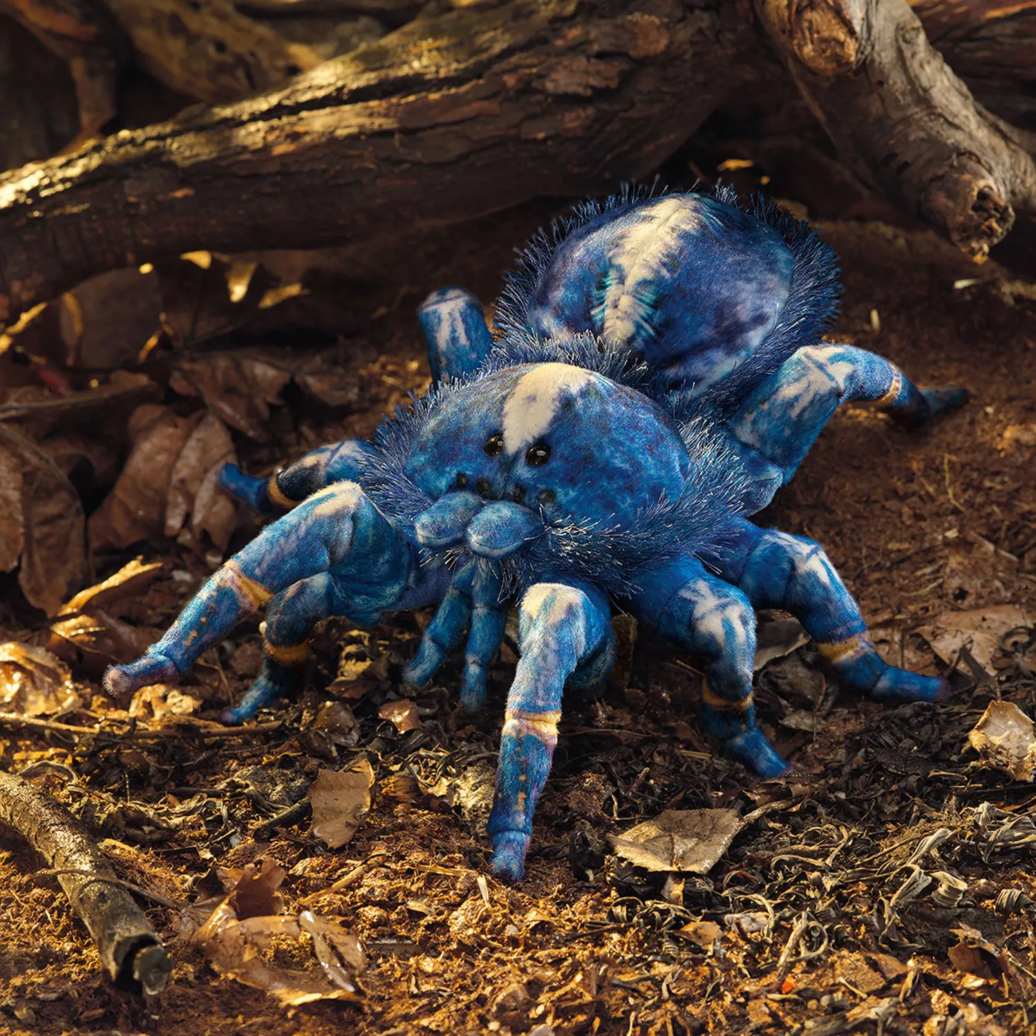 Blue Tarantula / Blaue Vogelspinne-Folkmanis® Puppets