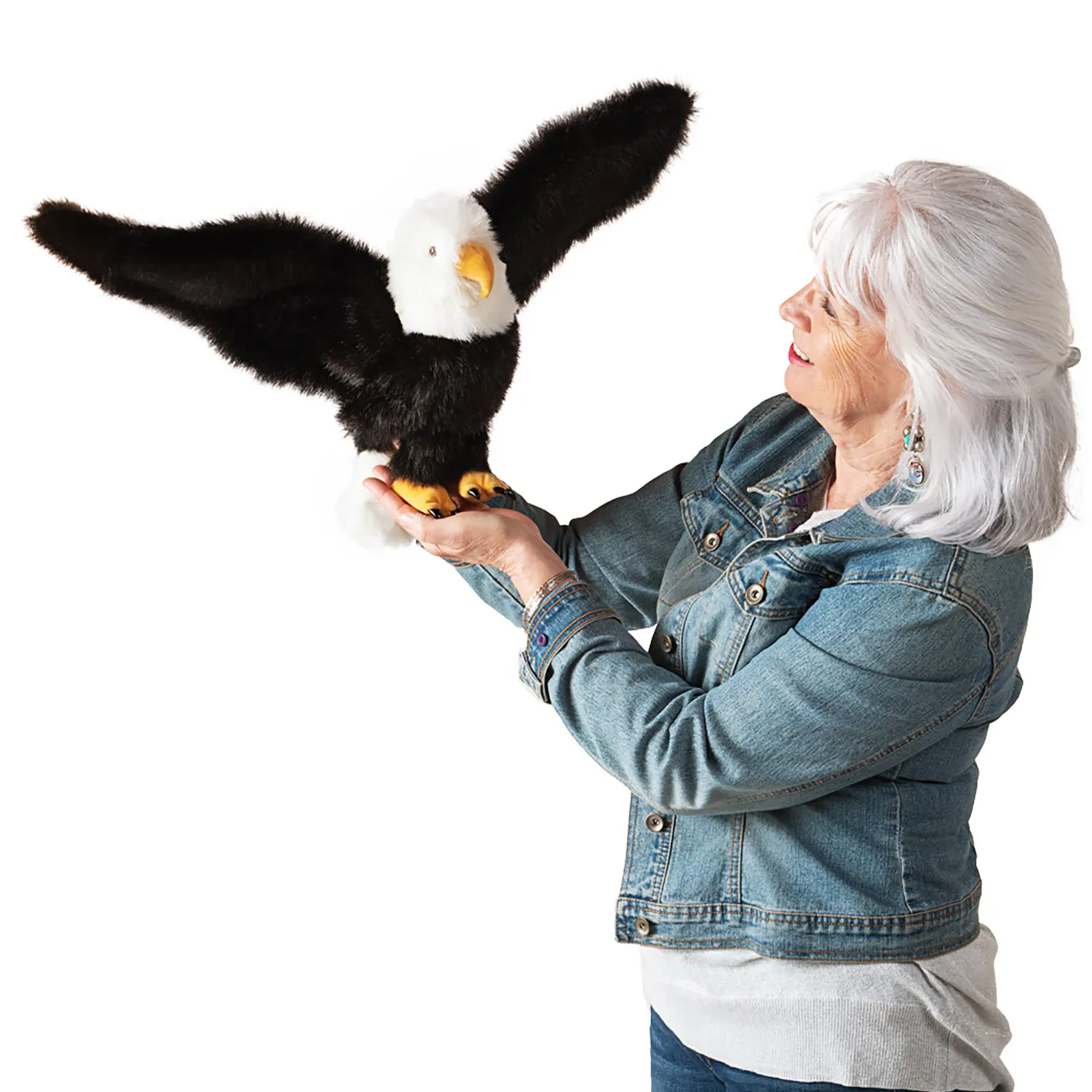 Weißkopfseeadler / Eagle Weißkopfseeadler / Eagle-Folkmanis® Handpuppen