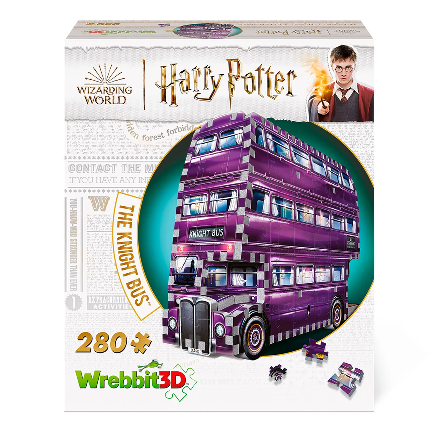 Der fahrende Ritter Harry Potter/ The Knight Bus 280 pcs. 3D-Puzzle Der fahrende Ritter Harry Potter/ The Knight Bus 280 pcs. 3D-Puzzle-Wrebbit-3D Puzzles