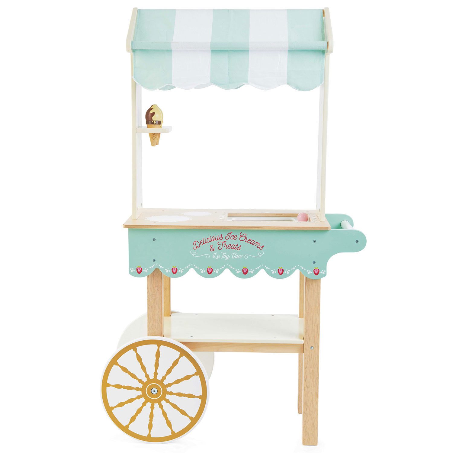 Eiscremewagen / Ice Cream Trolley Market Stall-Le Toy Van (LTV)