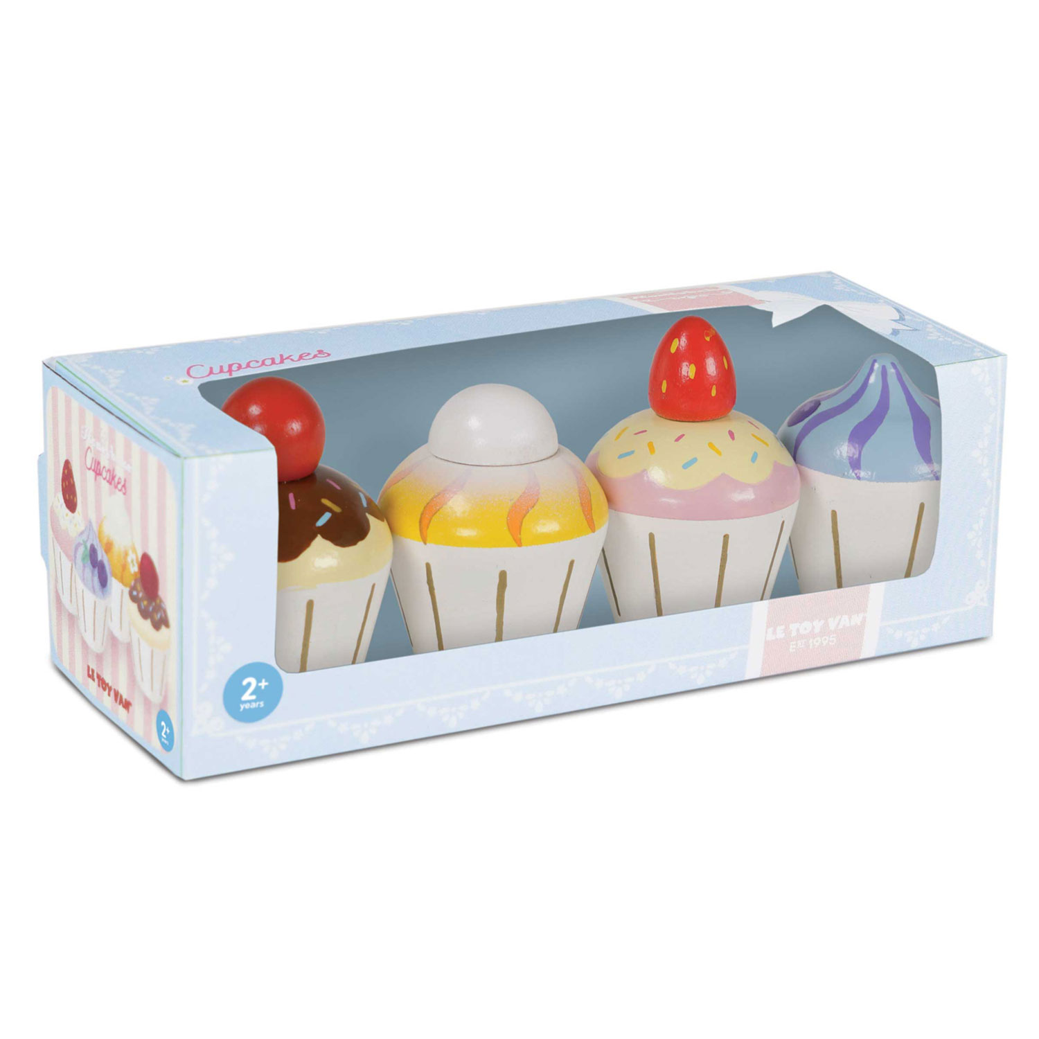 Cupcakes / Wooden Cupcake Play Food Set-Le Toy Van (LTV)