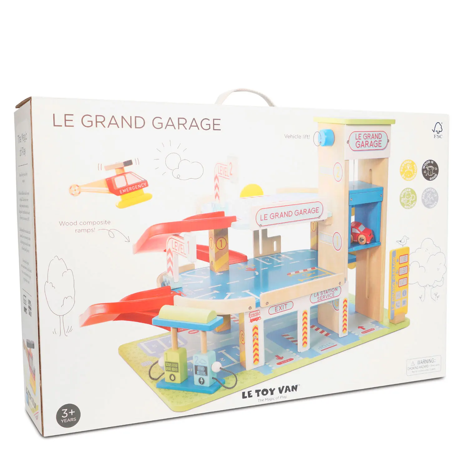 Das große Parkhaus / Le Grand Wooden Garage Das große Parkhaus / Le Grand Wooden Garage-Le Toy Van (LTV)