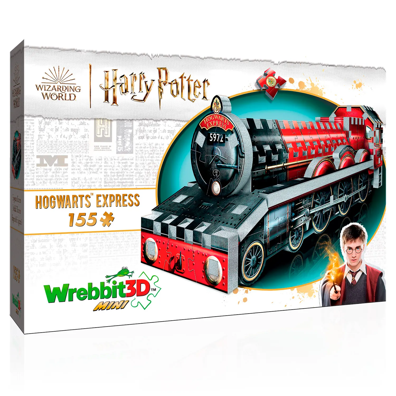 Hogwarts Express Mini Harry Potter/Hogwarts Express Train 155 pcs. 3D-Puzzle Hogwarts Express Mini Harry Potter/Hogwarts Express Train 155 pcs. 3D-Puzzle-Wrebbit-3D Puzzles