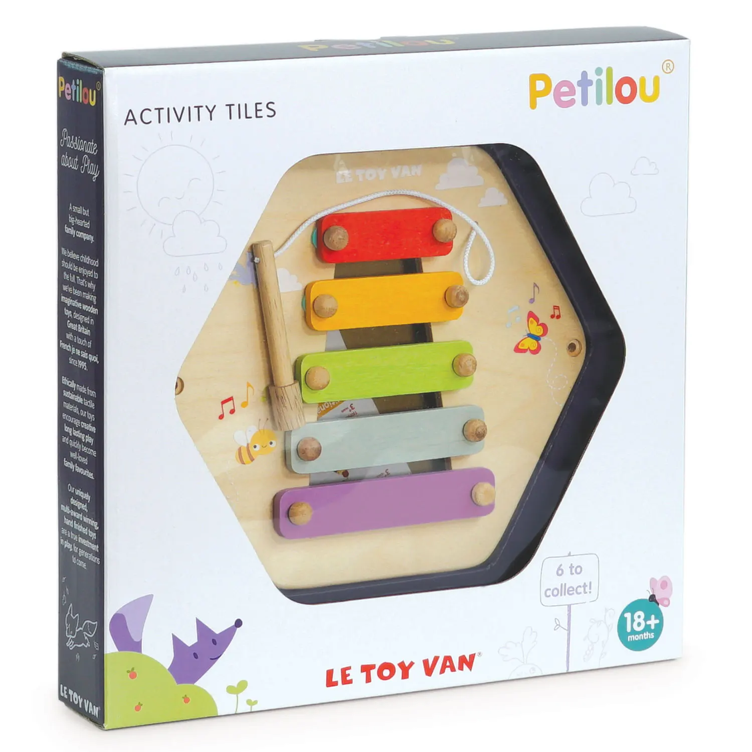 Aktivitäts-Spielbrett Xylophon / Xylophone Activity Tile Aktivitäts-Spielbrett Xylophon / Xylophone Activity Tile-Le Toy Van (LTV)