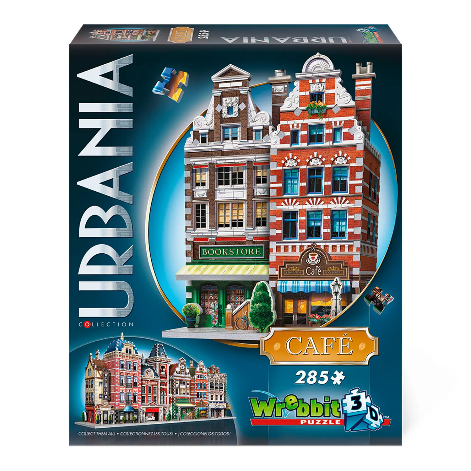 Urbania: Cafe Milano Urbania: Cafe Milano-Wrebbit-3D Puzzles
