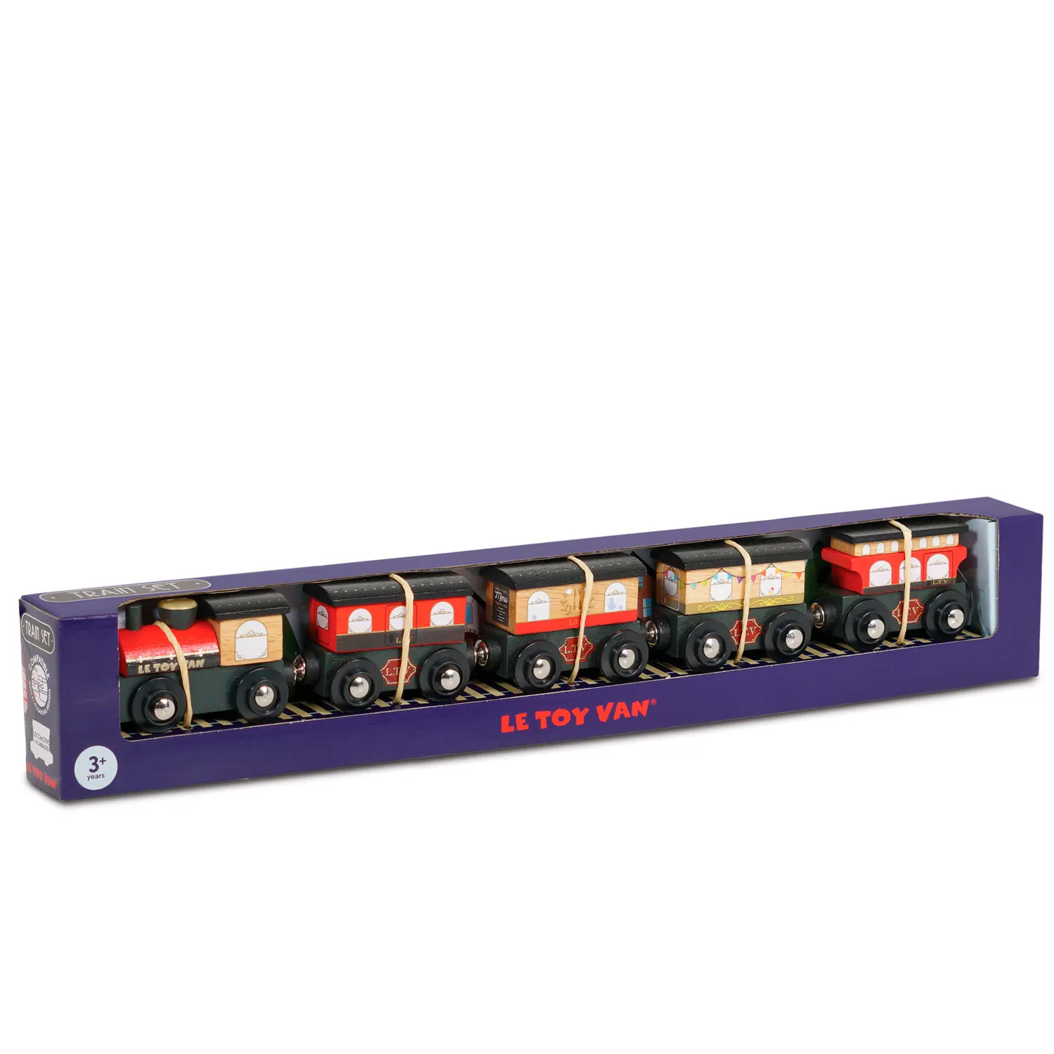 Royal Express Train & Carriages (Red) Royal Express Train & Carriages (Red)-Le Toy Van (LTV)