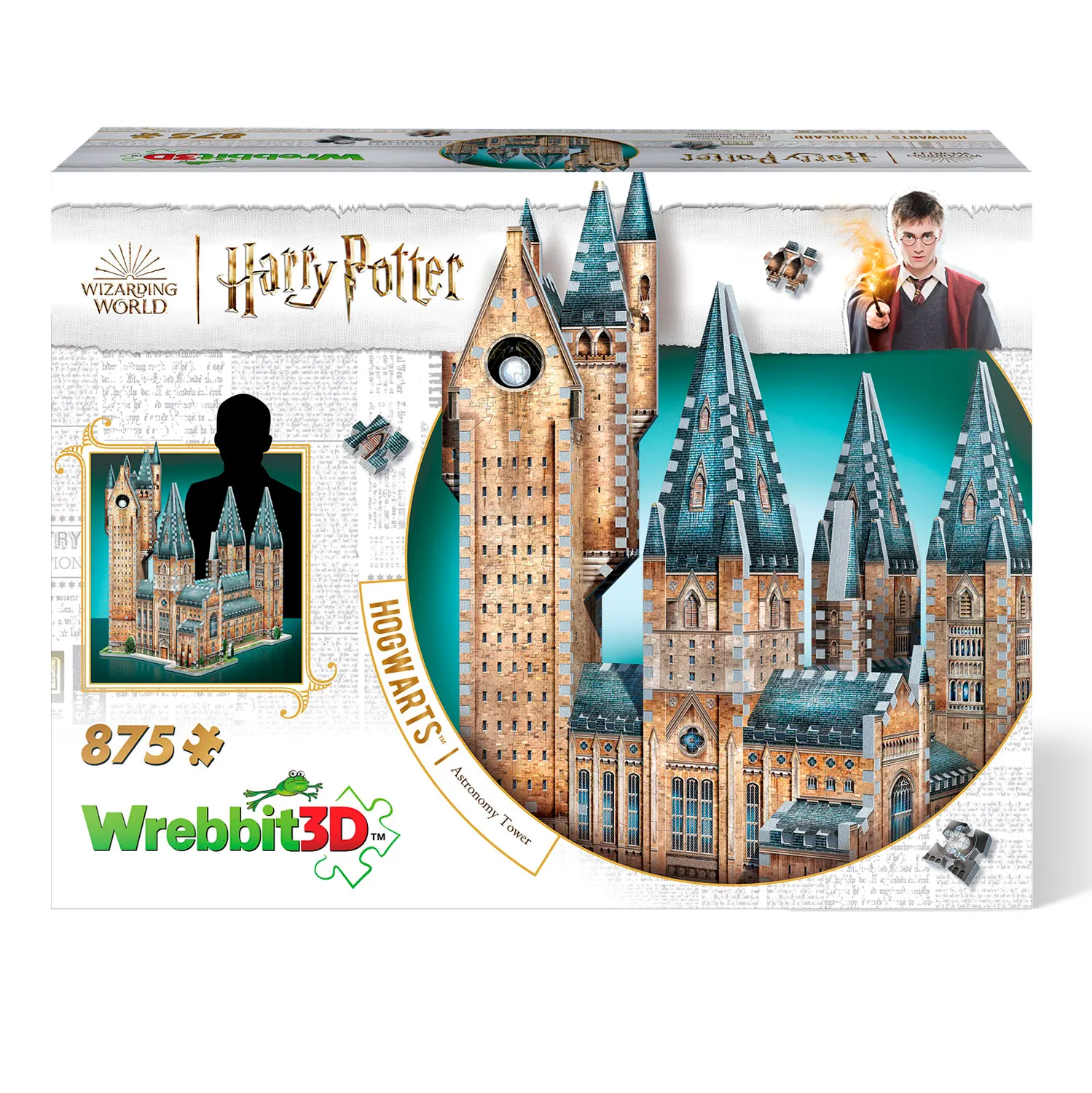 Hogwarts Clocktower Harry Potter 420 pcs. - 3D-Puzzle Hogwarts Clocktower Harry Potter 420 pcs. - 3D-Puzzle-Wrebbit-3D Puzzles