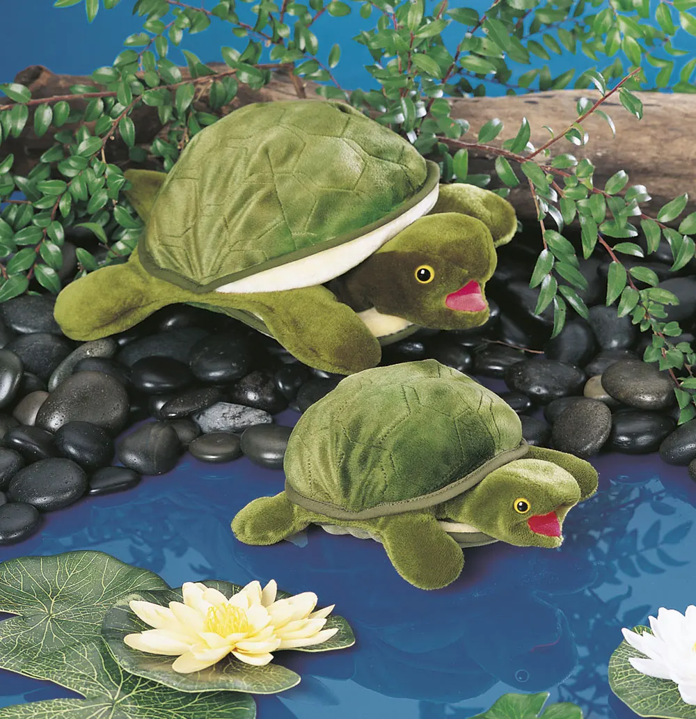 Kleine Schildkröte / Baby Turtle-Folkmanis® Puppets