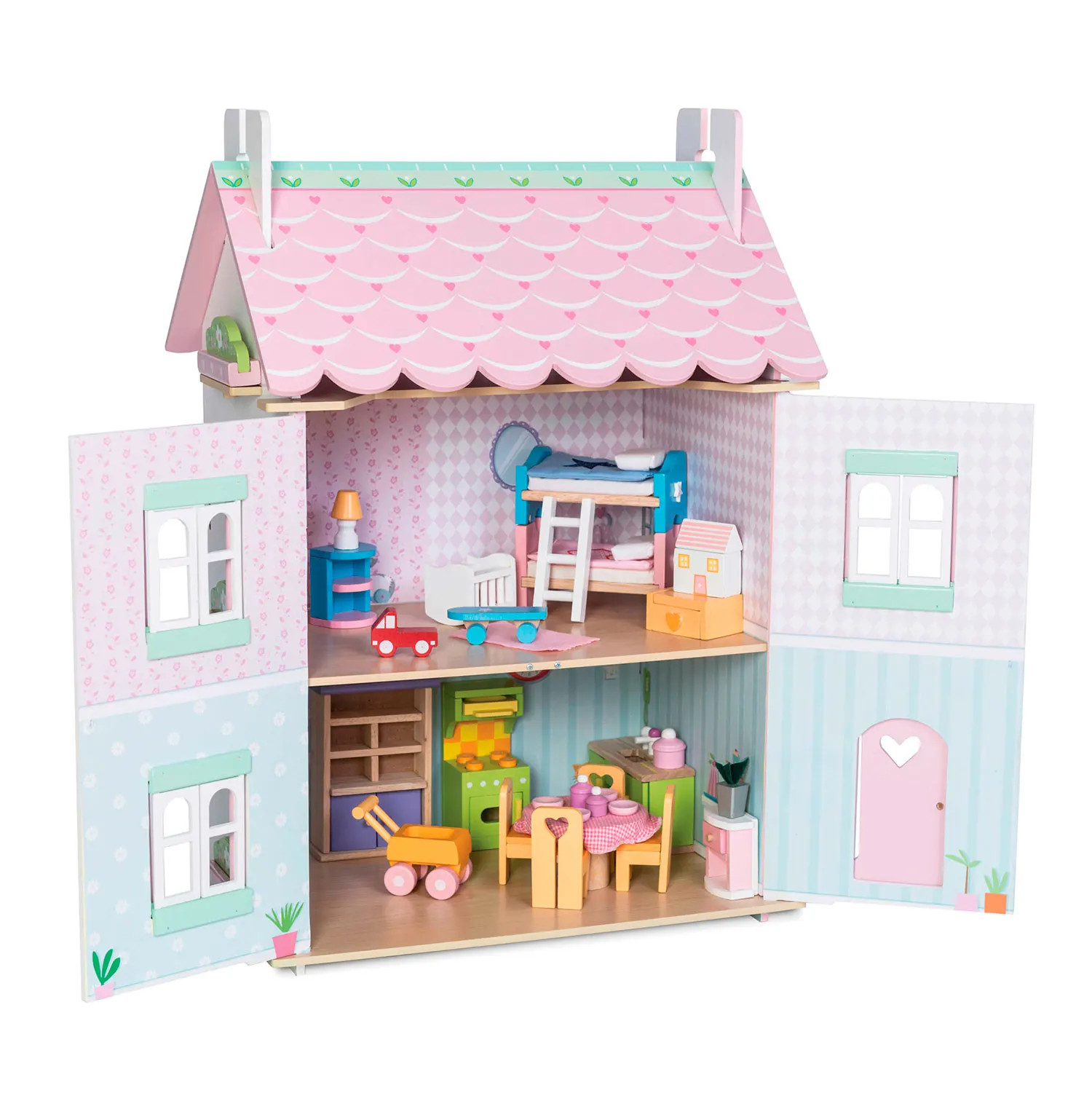 Sweetheart Häuschen (mit Möbeln) / Sweetheart Cottage (inclusive Furniture) Sweetheart Häuschen (mit Möbeln) / Sweetheart Cottage (inclusive Furniture)-Le Toy Van (LTV)