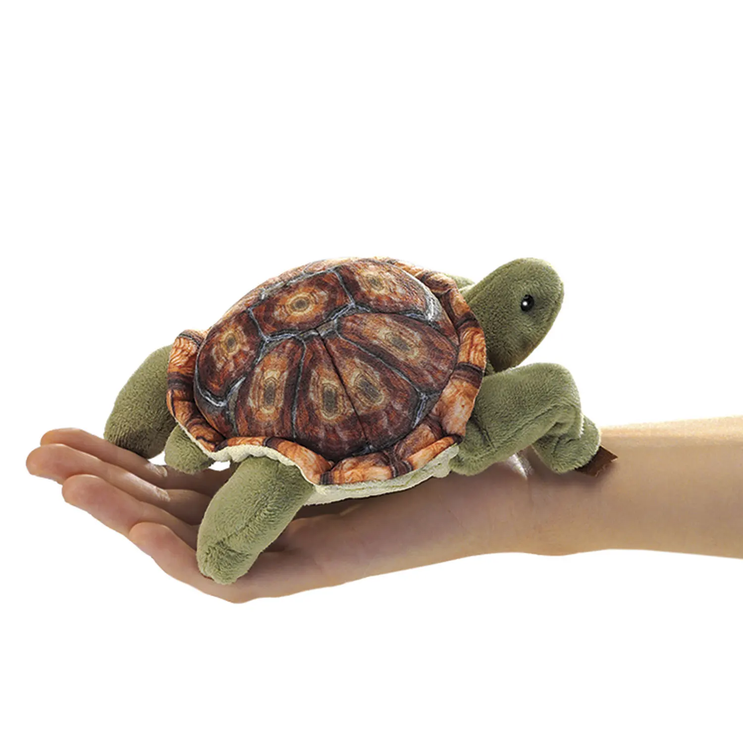Mini Landschildkröte / Mini Tortoise-Folkmanis® Puppets