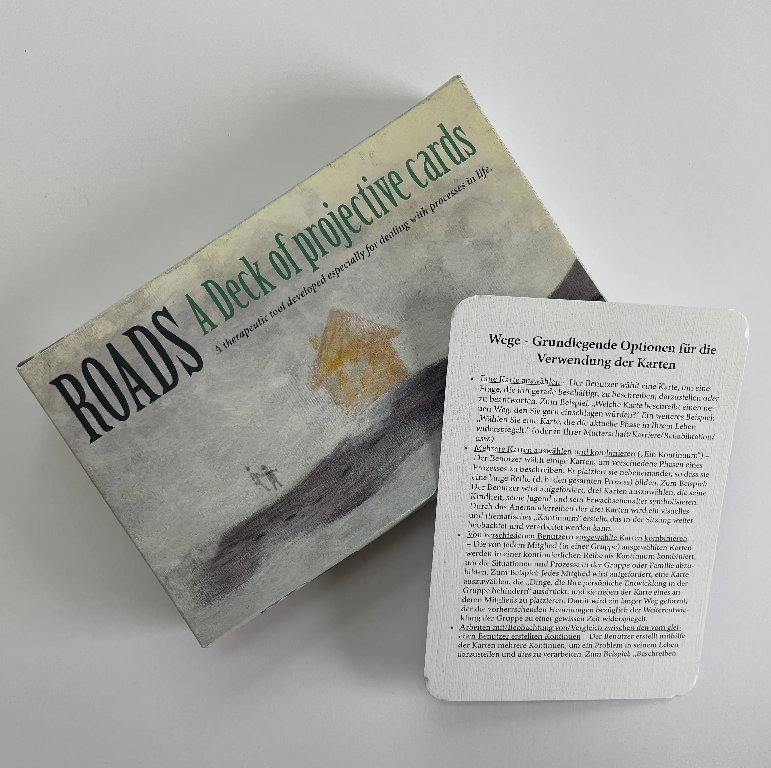 Roads - Wege Therapeutisches Kartenspiel-Story & Therapy