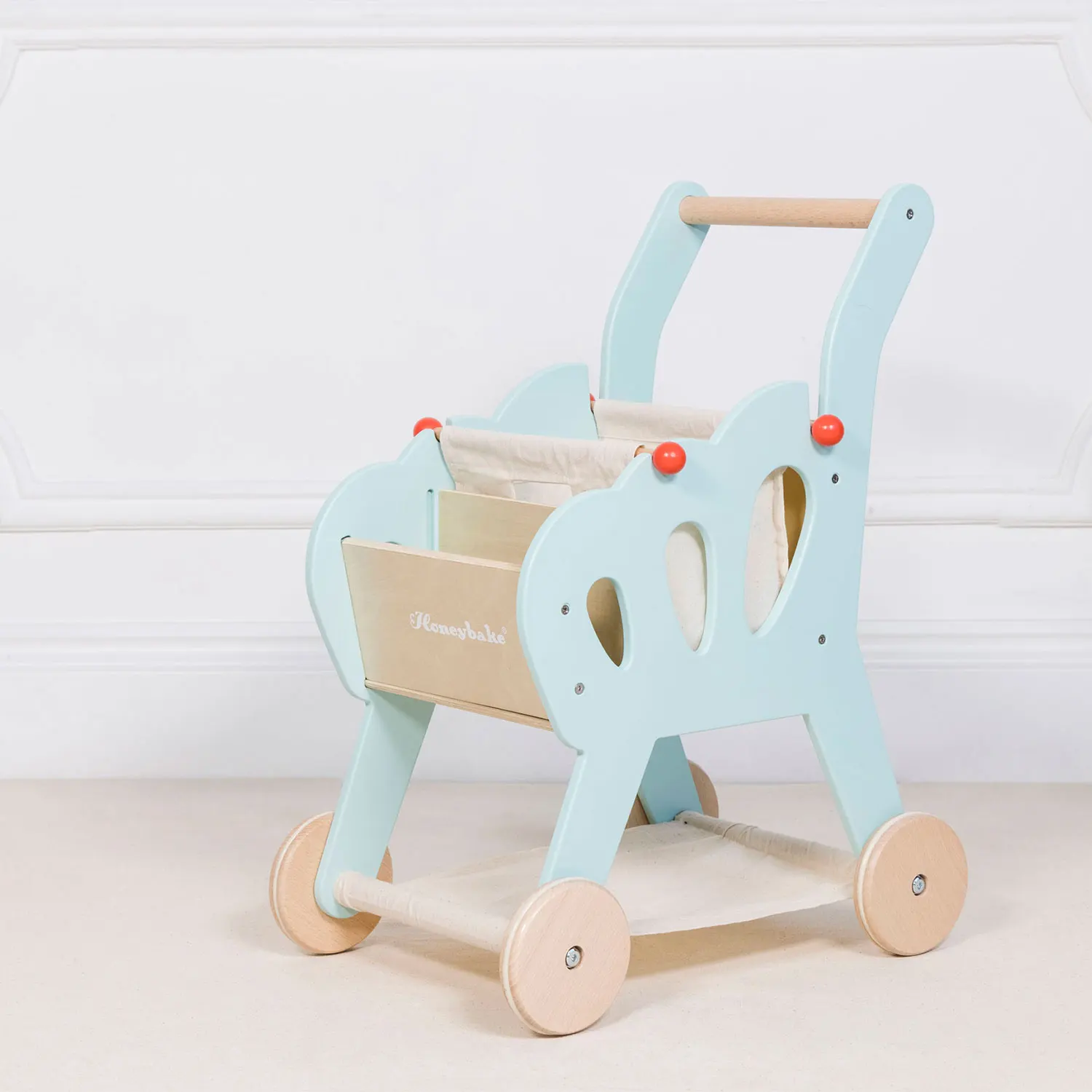 Einkaufswagen (mit abnehmbarer Stofftasche) / Shopping Grocery Trolley & Bag Einkaufswagen (mit abnehmbarer Stofftasche) / Shopping Grocery Trolley & Bag-Le Toy Van (LTV)