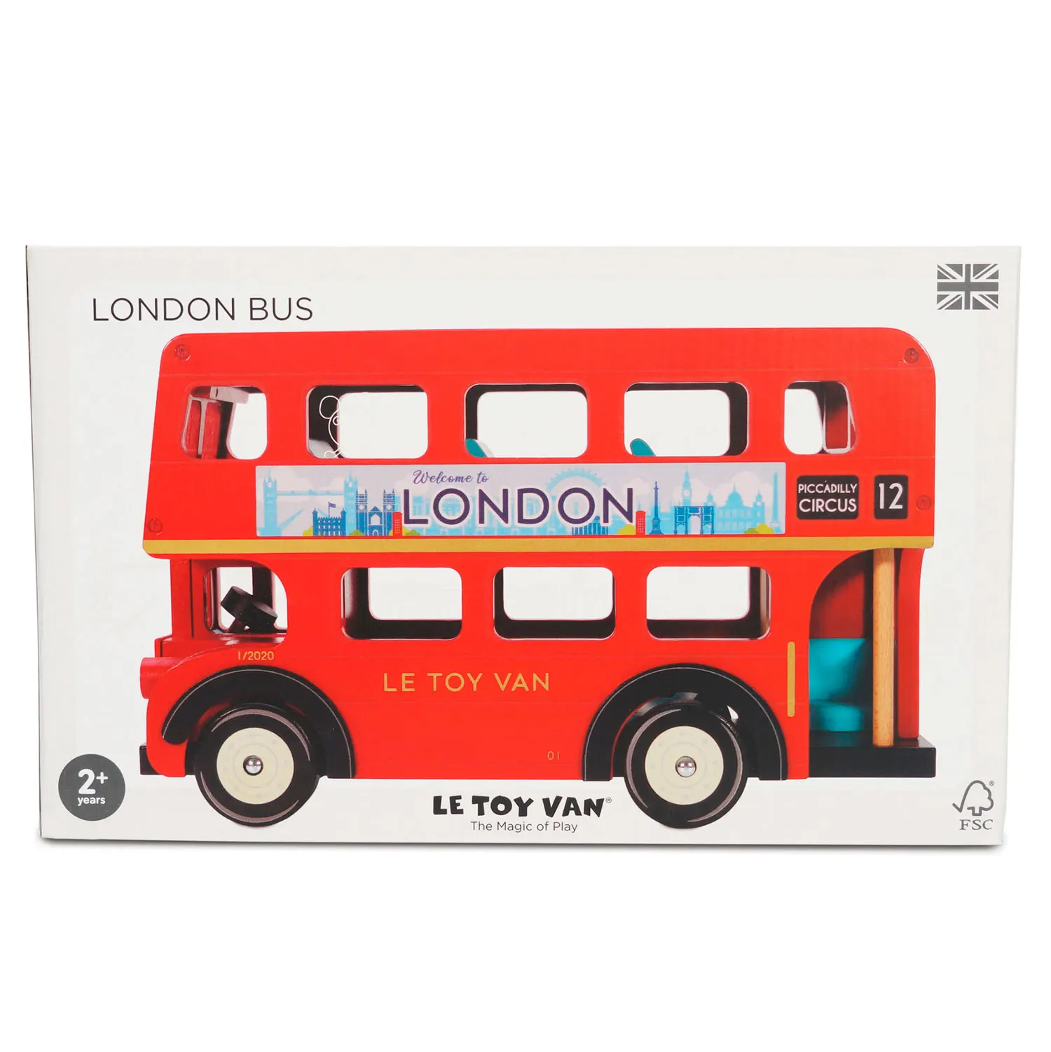 London Wooden Bus-Le Toy Van (LTV)