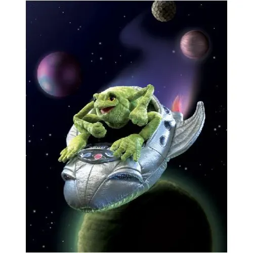 Frosch im Raumschiff / Frog in Spaceship Frosch im Raumschiff / Frog in Spaceship-Folkmanis® Puppets