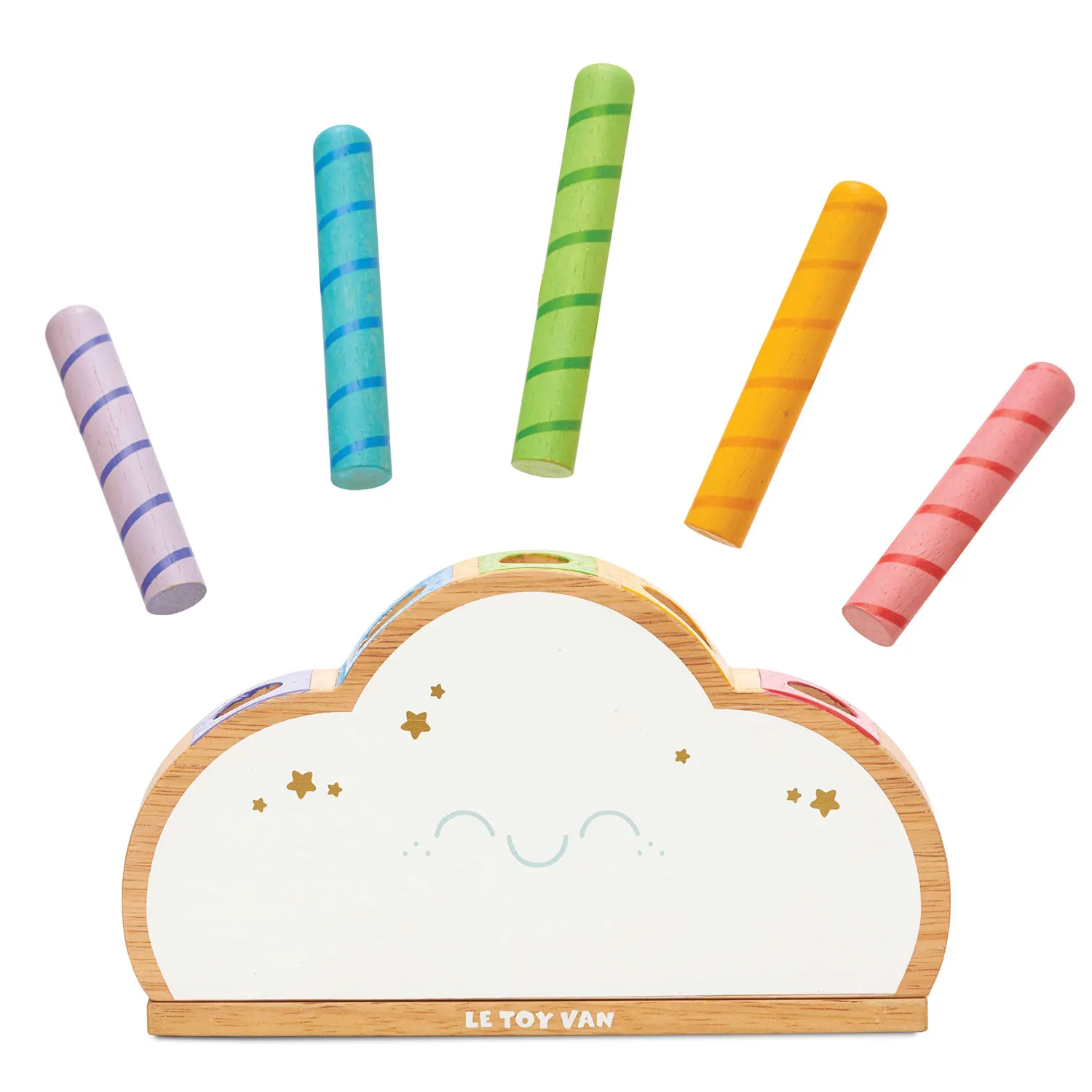 Regenbogenwolke Pop! / Rainbow Cloud Pop-Up Toy Regenbogenwolke Pop! / Rainbow Cloud Pop-Up Toy-Le Toy Van (LTV)