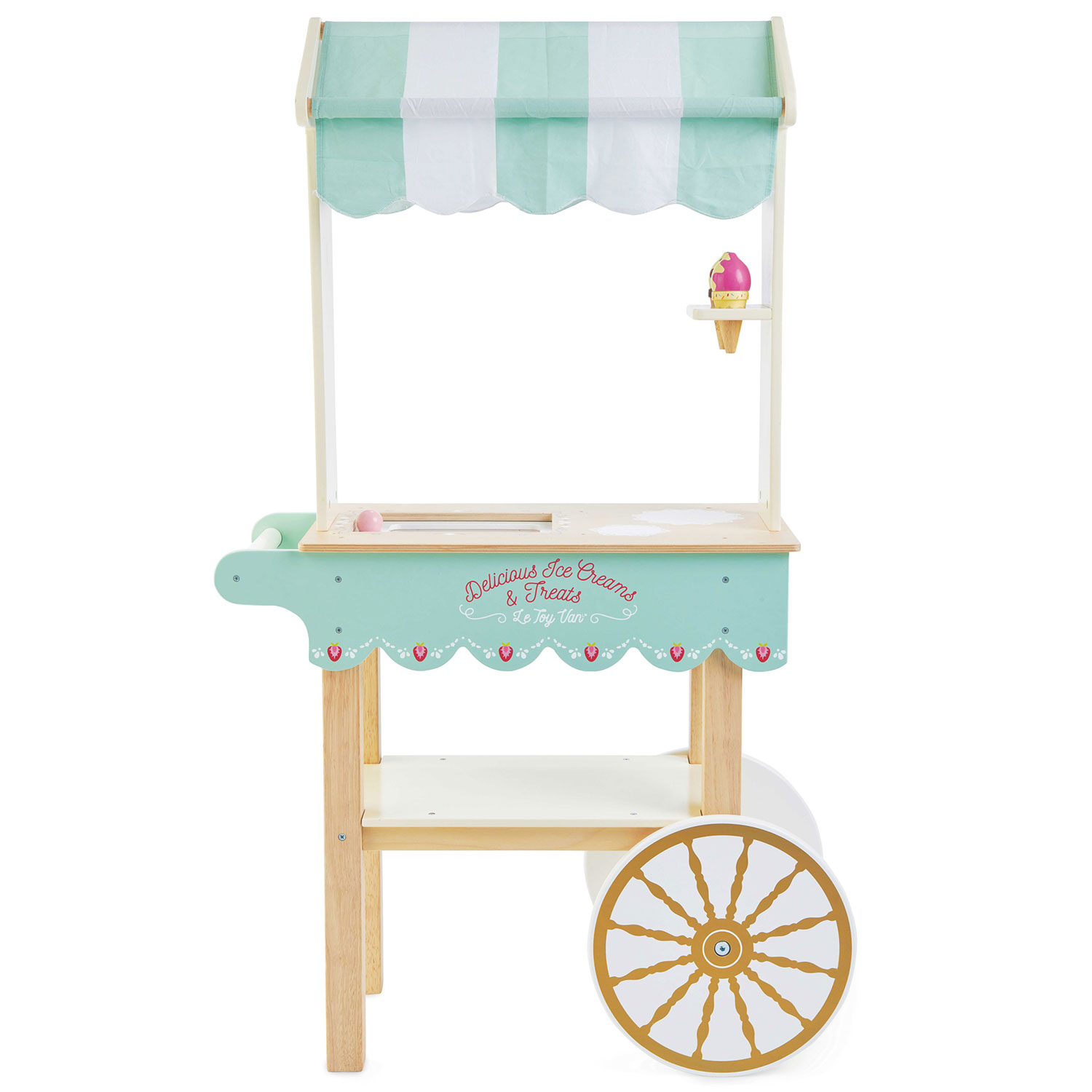 Eiscremewagen / Ice Cream Trolley Market Stall-Le Toy Van (LTV)