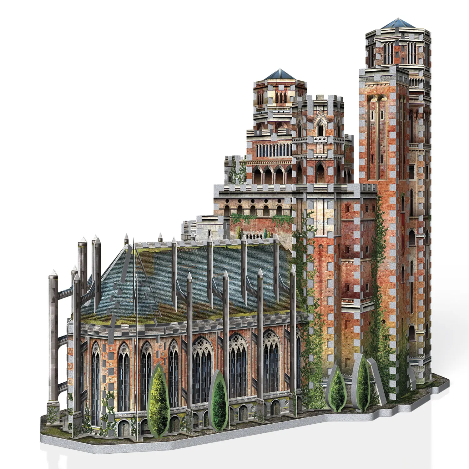 Roter Bergfried / The Red Keep - Game of Thrones Roter Bergfried / The Red Keep - Game of Thrones-Wrebbit-3D Puzzles