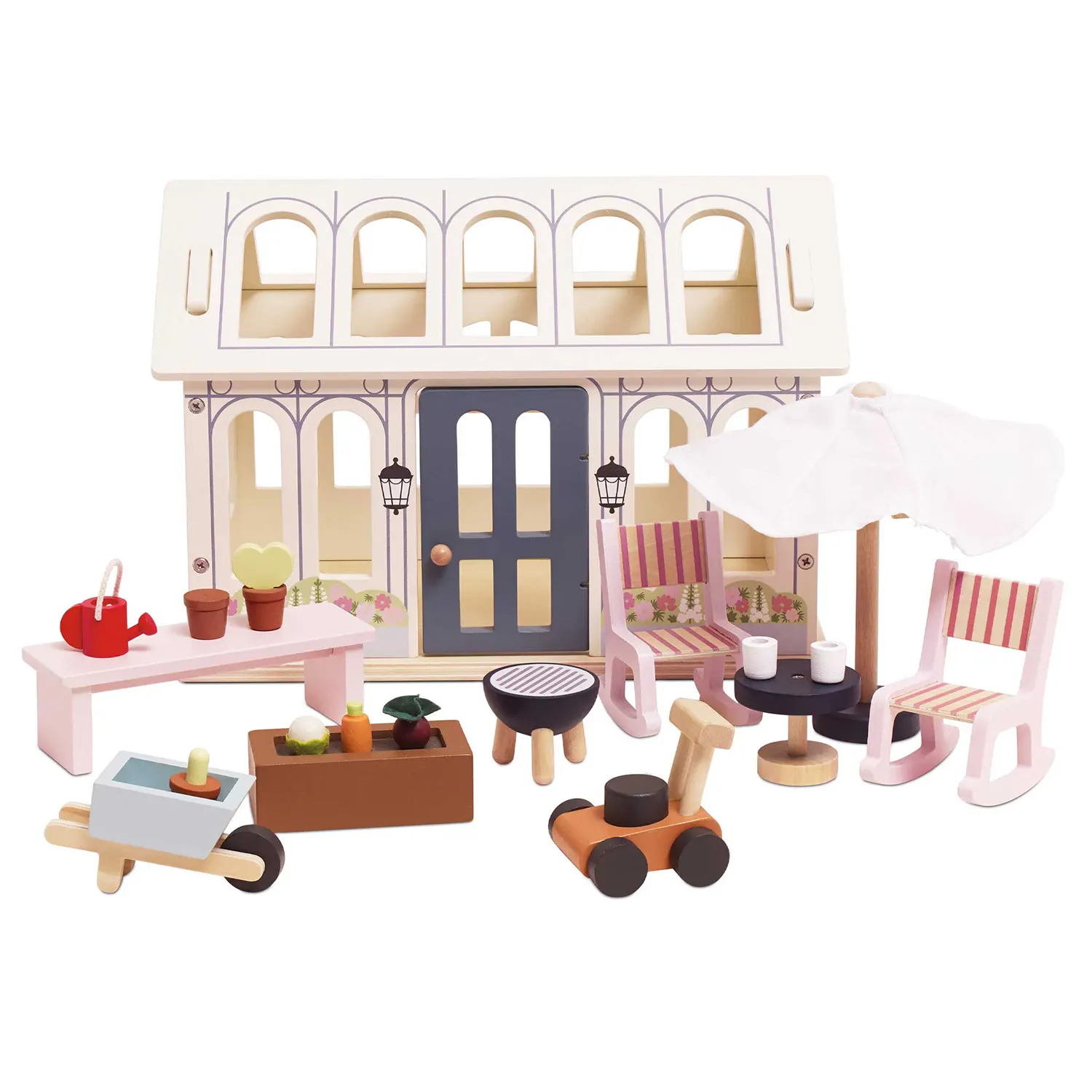 Spielset Wintergarten für Puppenhaus / Dolls House Conservatory Playset Spielset Wintergarten für Puppenhaus / Dolls House Conservatory Playset