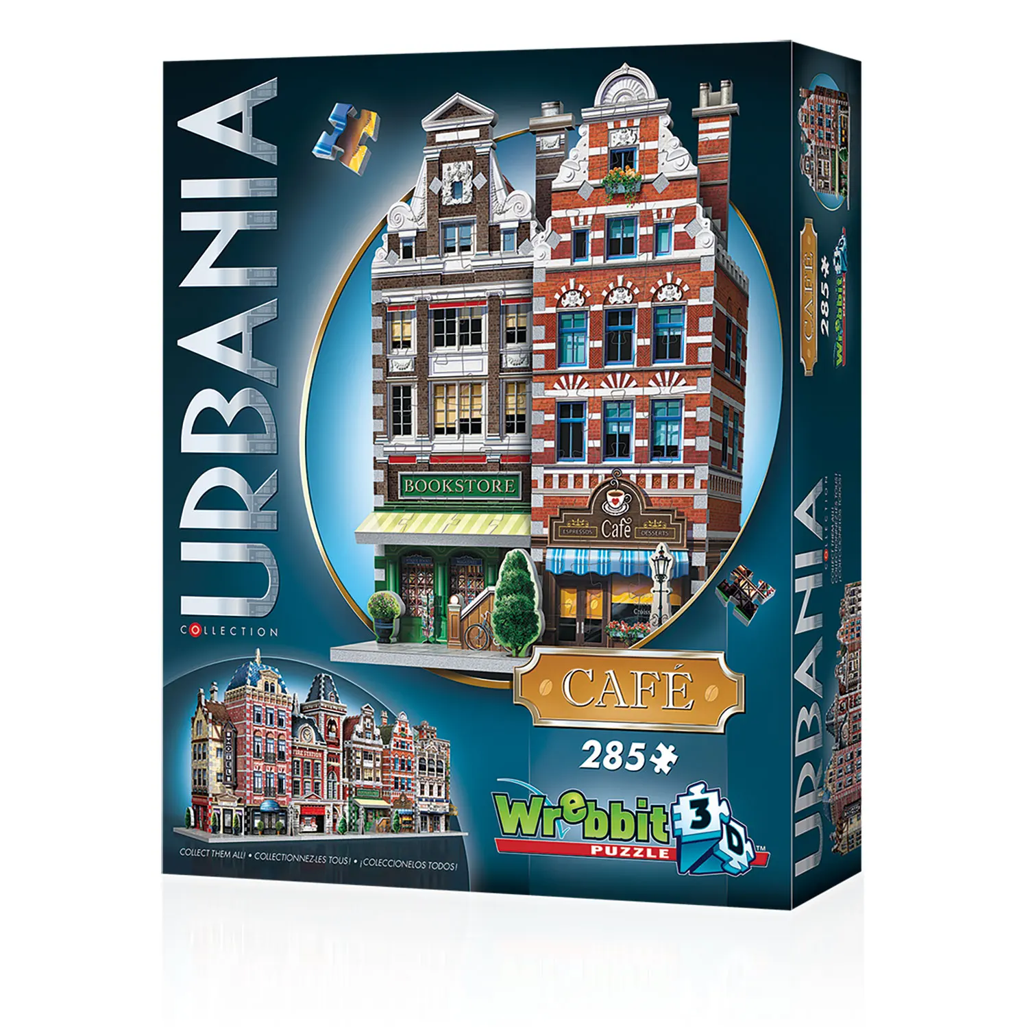 Urbania: Cafe Milano Urbania: Cafe Milano-Wrebbit-3D Puzzles