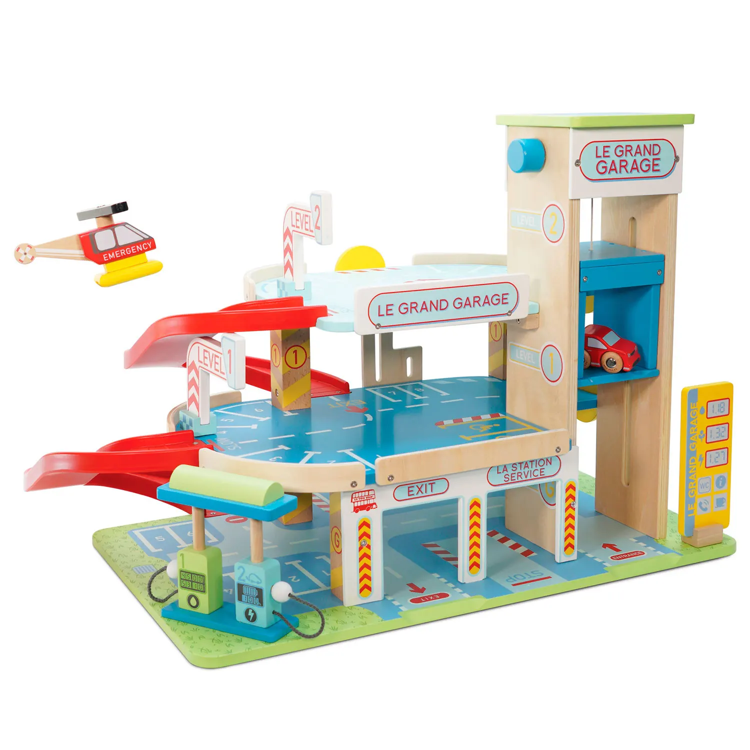 Das große Parkhaus / Le Grand Wooden Garage Das große Parkhaus / Le Grand Wooden Garage-Le Toy Van (LTV)