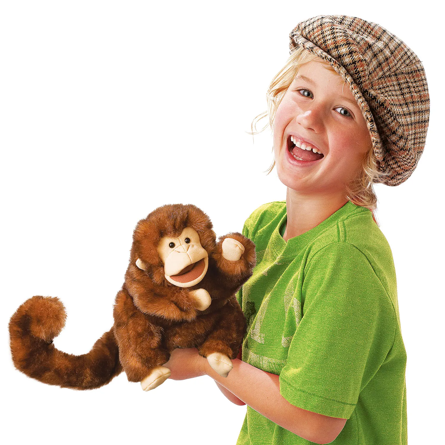 Braunes Äffchen / Monkey-Folkmanis® Puppets