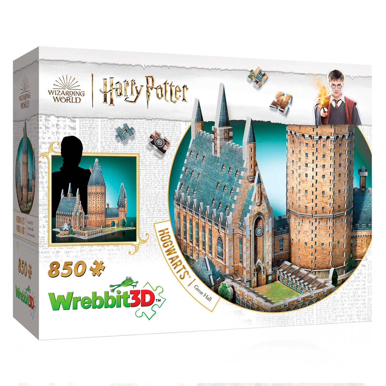 Hogwarts Große Halle Harry Potter / Hogwarts Great Hall 850 pcs 3D-Puzzle Hogwarts Große Halle Harry Potter / Hogwarts Great Hall 850 pcs 3D-Puzzle-Wrebbit-3D Puzzles