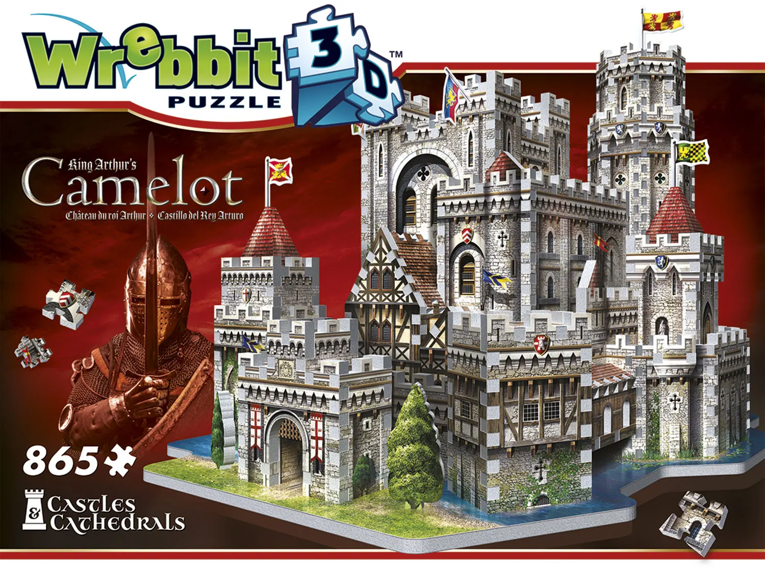 King Arthur´s Camelot King Arthur´s Camelot-Wrebbit-3D Puzzles