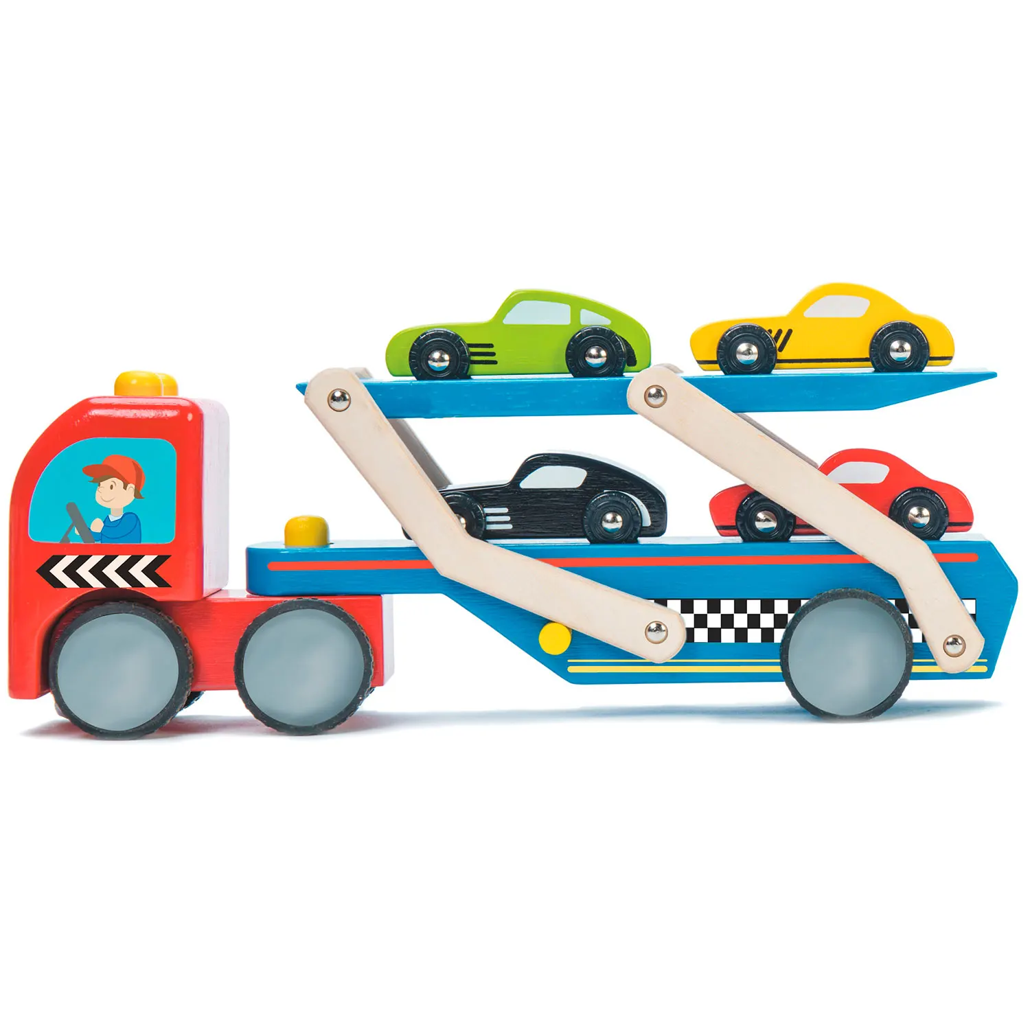 Rennwagen Transporter Set / Race Car Transporter Set-Le Toy Van (LTV)