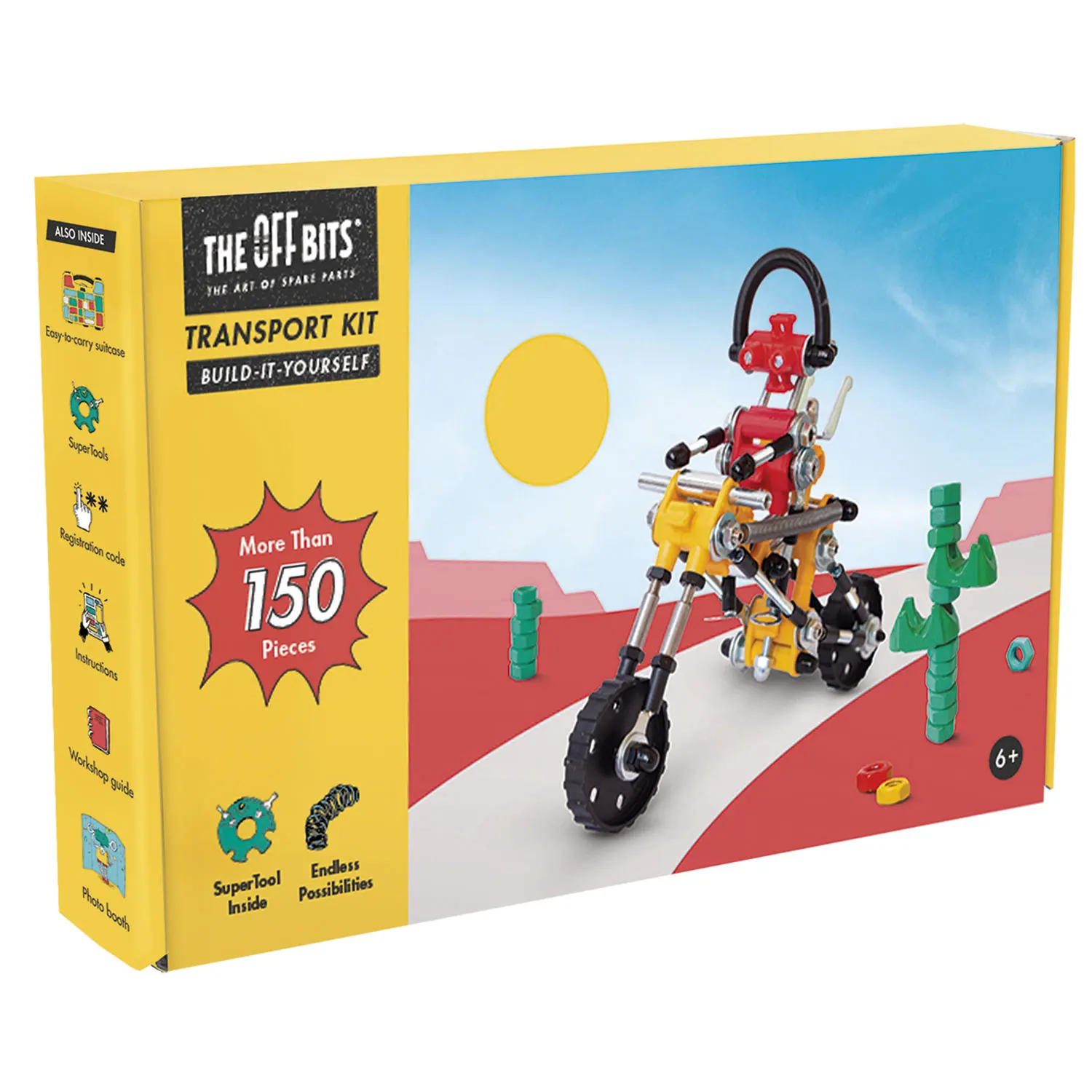 RiderBit, Biker, more than 150 parts RiderBit, Biker, more than 150 parts-TheOffbits