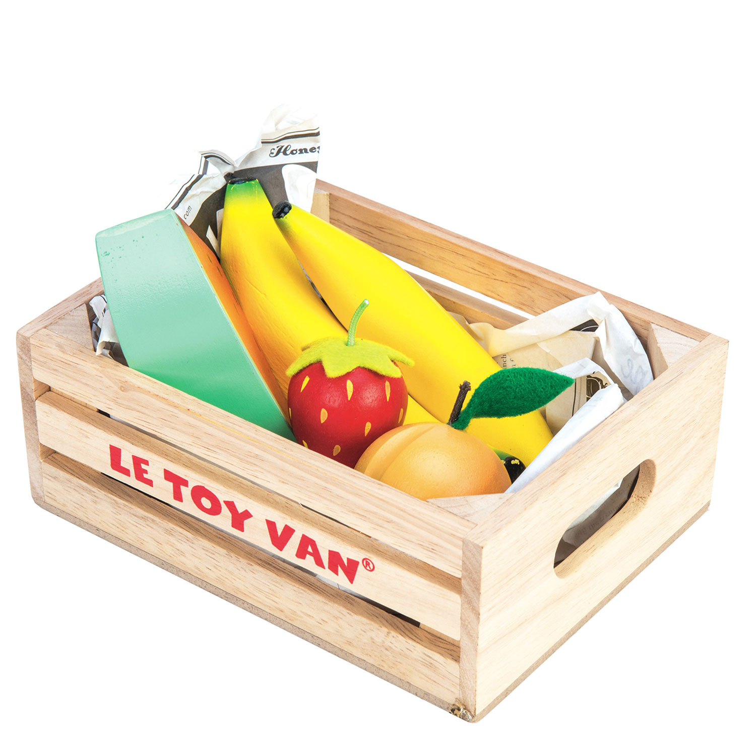 Gemischtes Obst Marktkiste / Smoothie Fruit Wooden Market Crate  - 2022