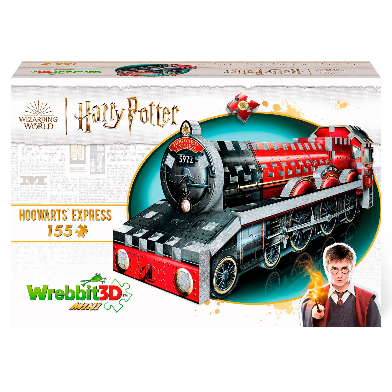 Hogwarts Express Mini Harry Potter/Hogwarts Express Train 155 pcs. 3D-Puzzle Hogwarts Express Mini Harry Potter/Hogwarts Express Train 155 pcs. 3D-Puzzle-Wrebbit-3D Puzzles