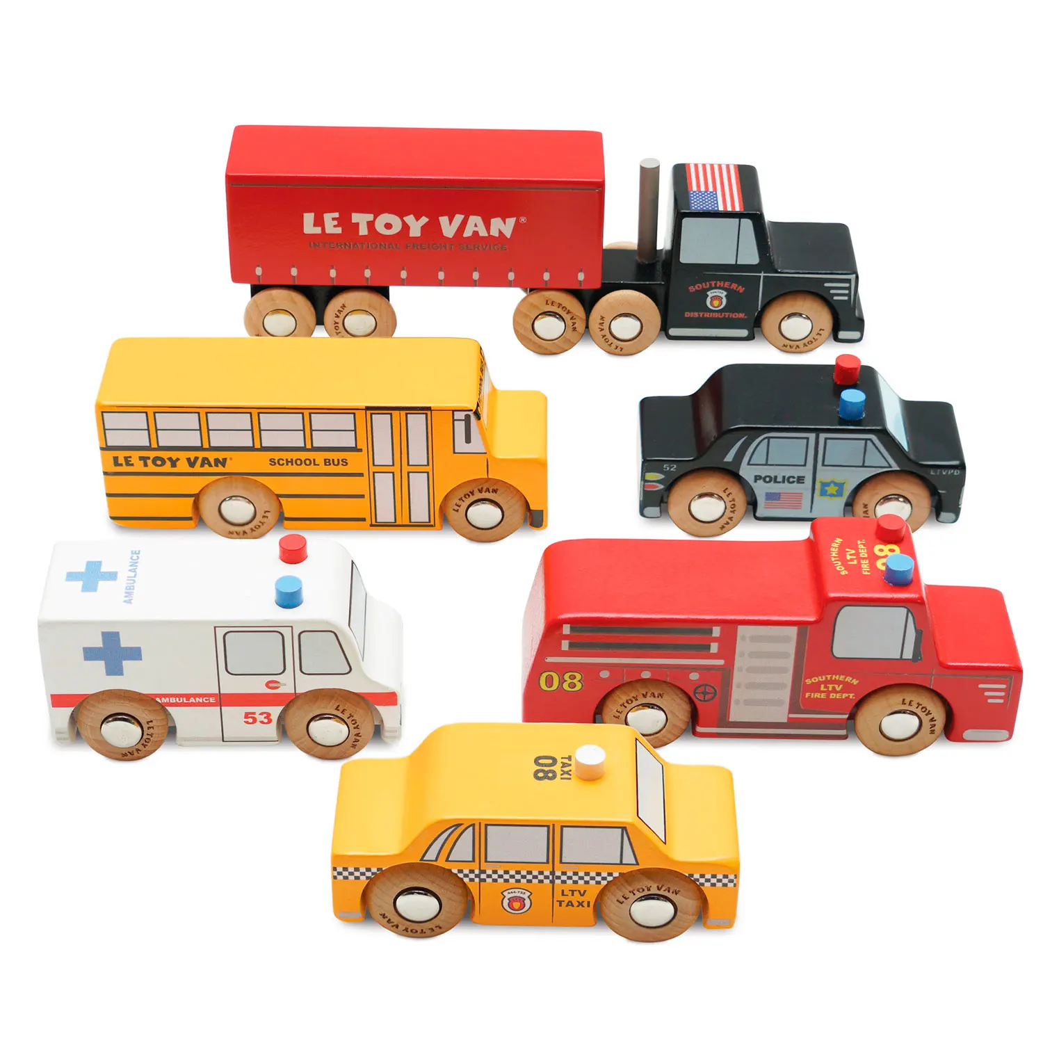 New York Auto Set / New York Toy Car Set New York Auto Set / New York Toy Car Set-Le Toy Van (LTV)