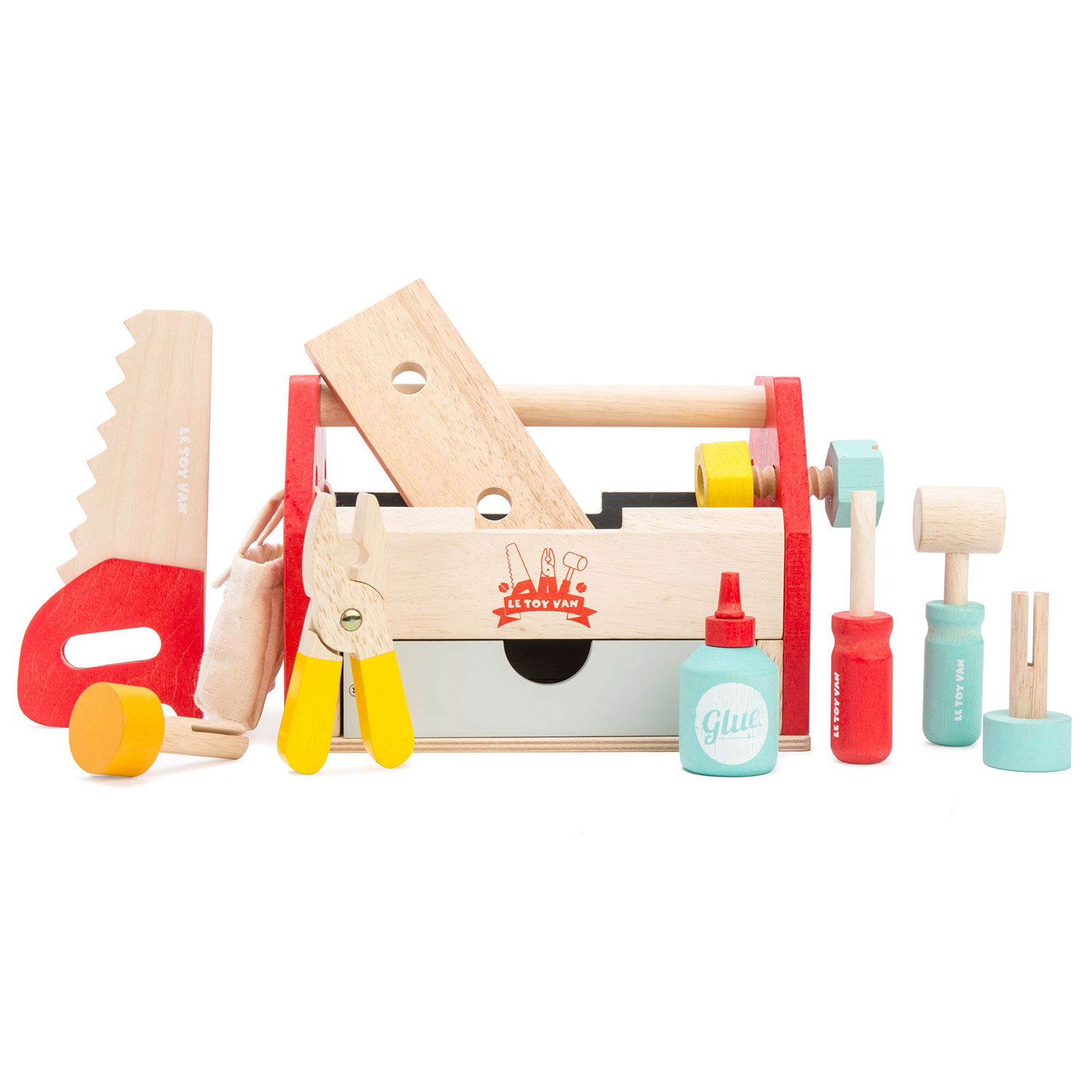 Werkzeugkasten / Tool Box & Wooden Tools-Le Toy Van (LTV)
