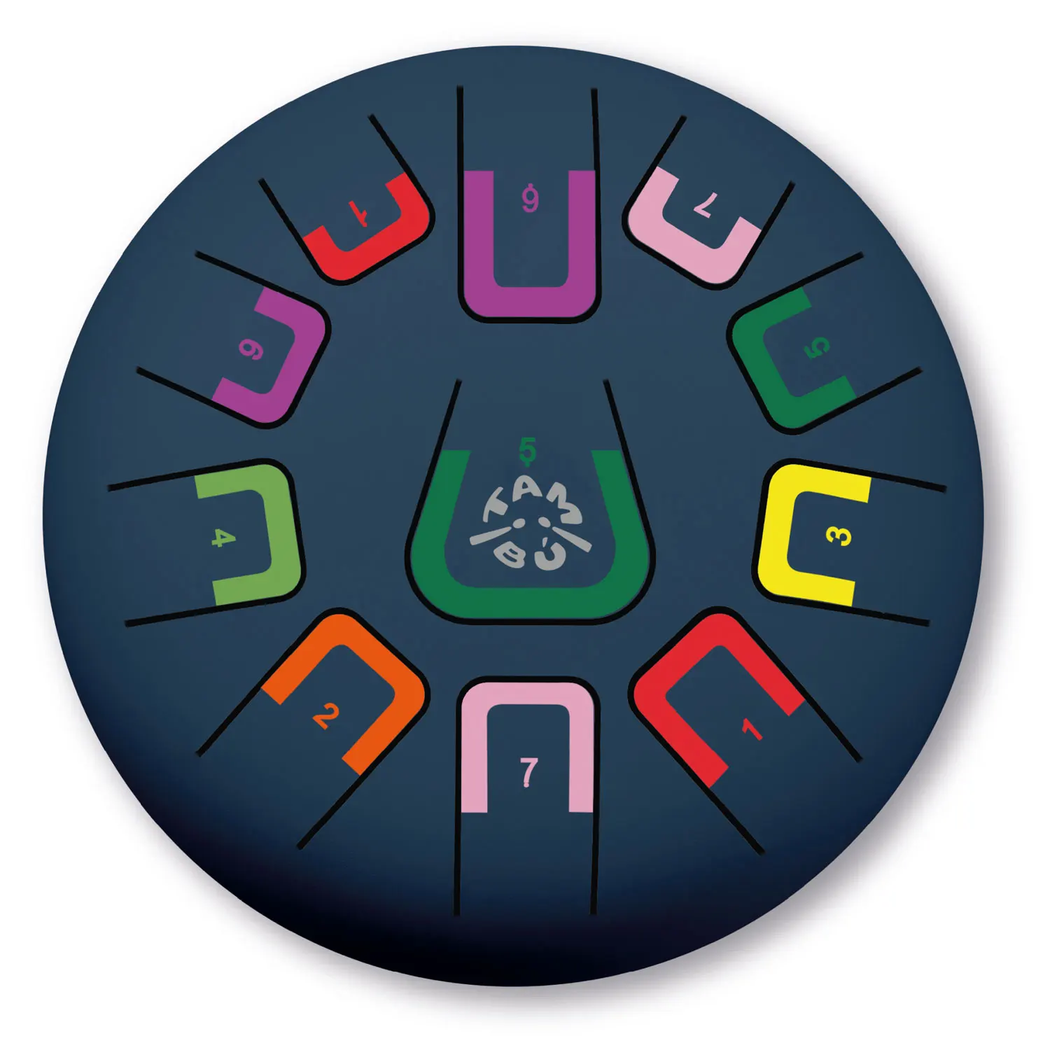 Tambu Steel Drum - Deep Space (Matt Anthrazit) Tambu Steel Drum - Deep Space (Matt Anthrazit)-JuegaConmigo