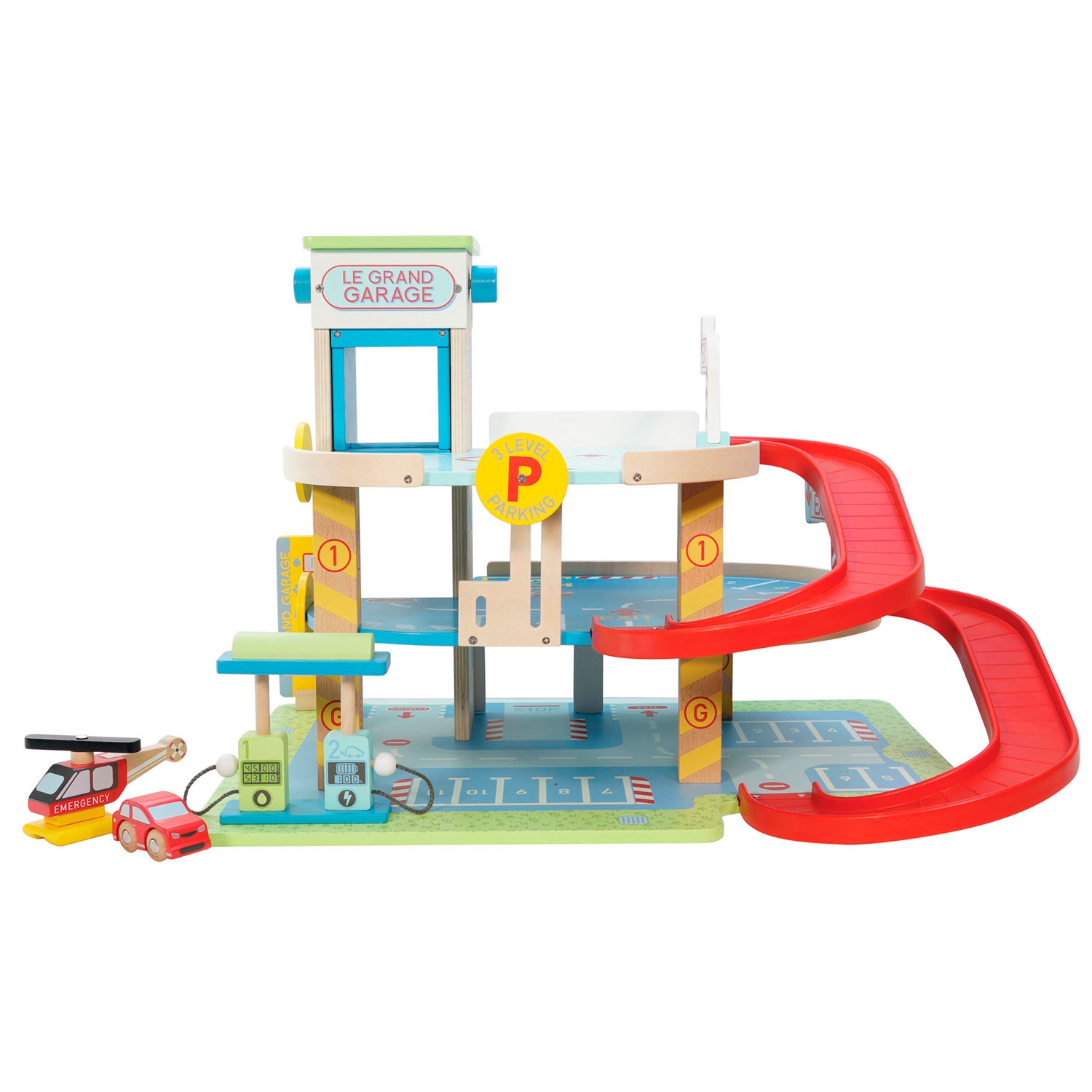 Das große Parkhaus / Le Grand Wooden Garage-Le Toy Van (LTV)