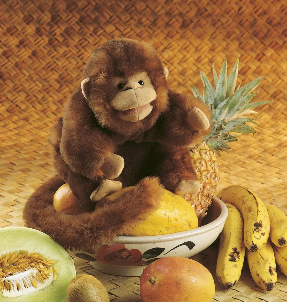 Braunes Äffchen / Monkey Braunes Äffchen / Monkey-Folkmanis® Puppets