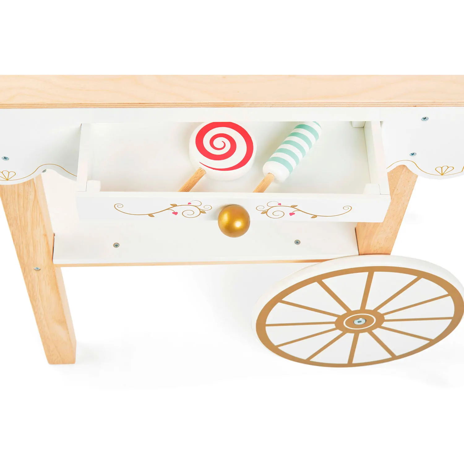 Tee- & Süßigkeitenwagen / Tea & Treats Trolley Market Stall Tee- & Süßigkeitenwagen / Tea & Treats Trolley Market Stall-Le Toy Van (LTV)