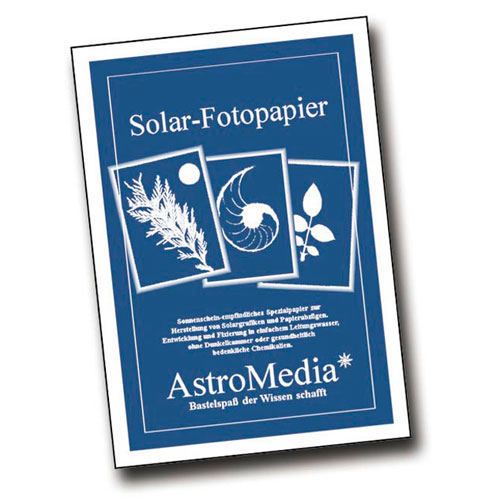 Solar-Fotopapier DIN A4 (215 X 280 mm) 10 Blatt